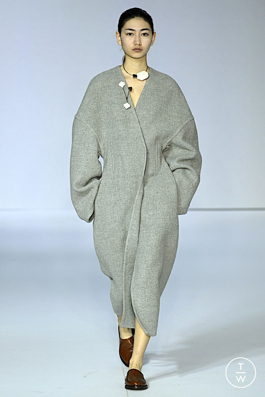 Fashion Week Milan Fall/Winter 2022 look 11 de la collection Calcaterra womenswear