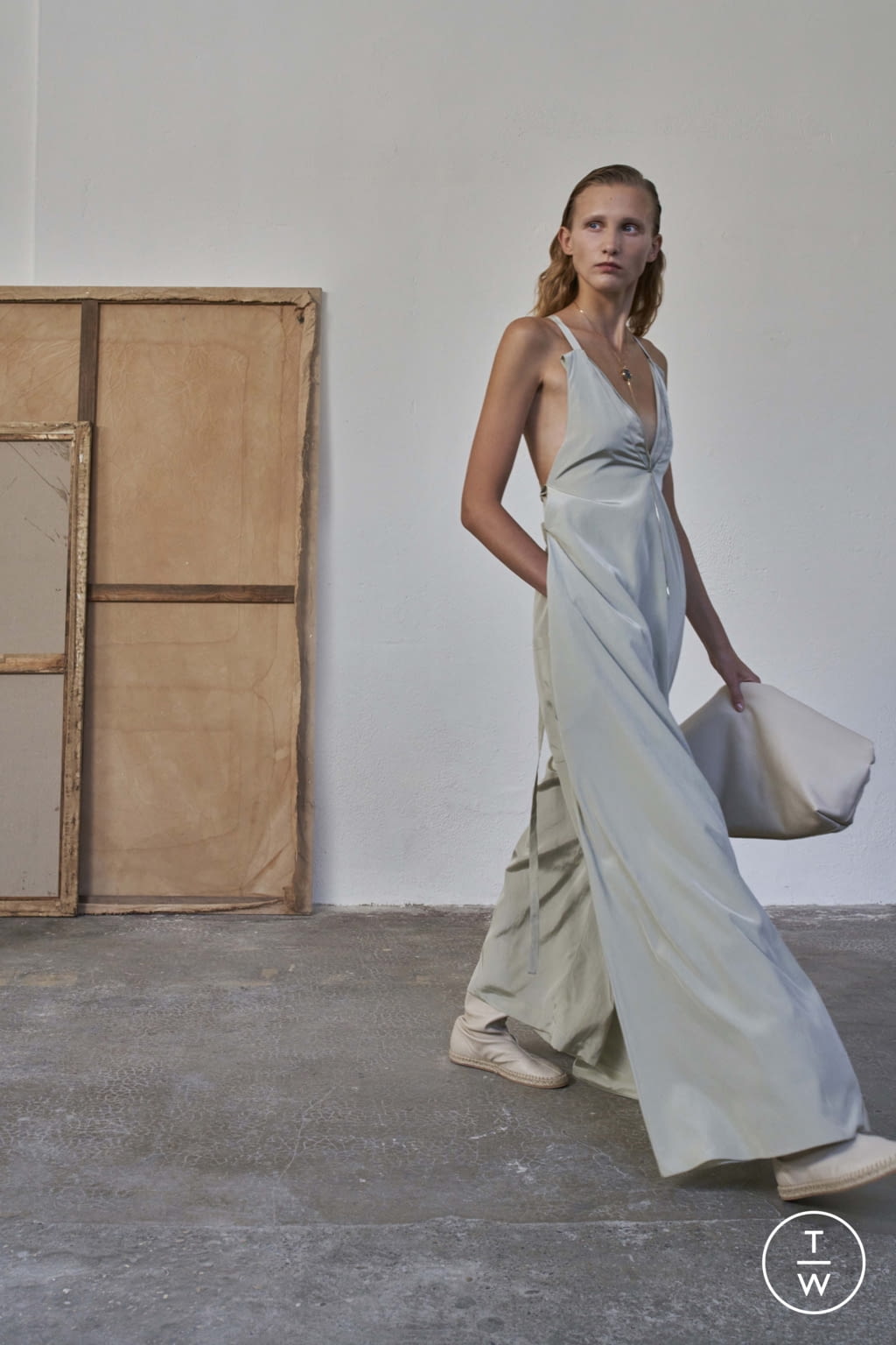 Fashion Week Milan Spring/Summer 2022 look 27 de la collection Calcaterra womenswear