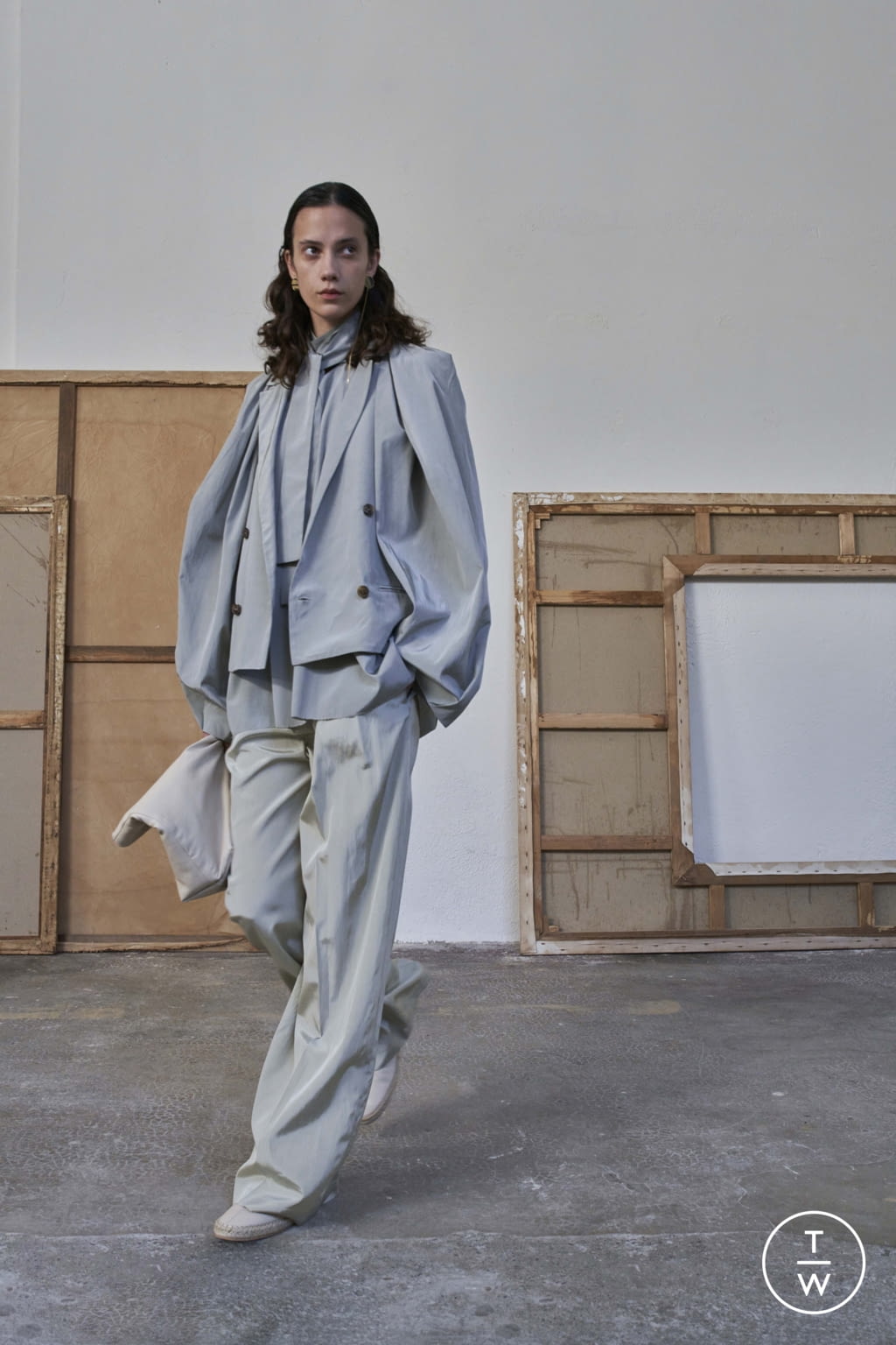 Fashion Week Milan Spring/Summer 2022 look 9 de la collection Calcaterra womenswear