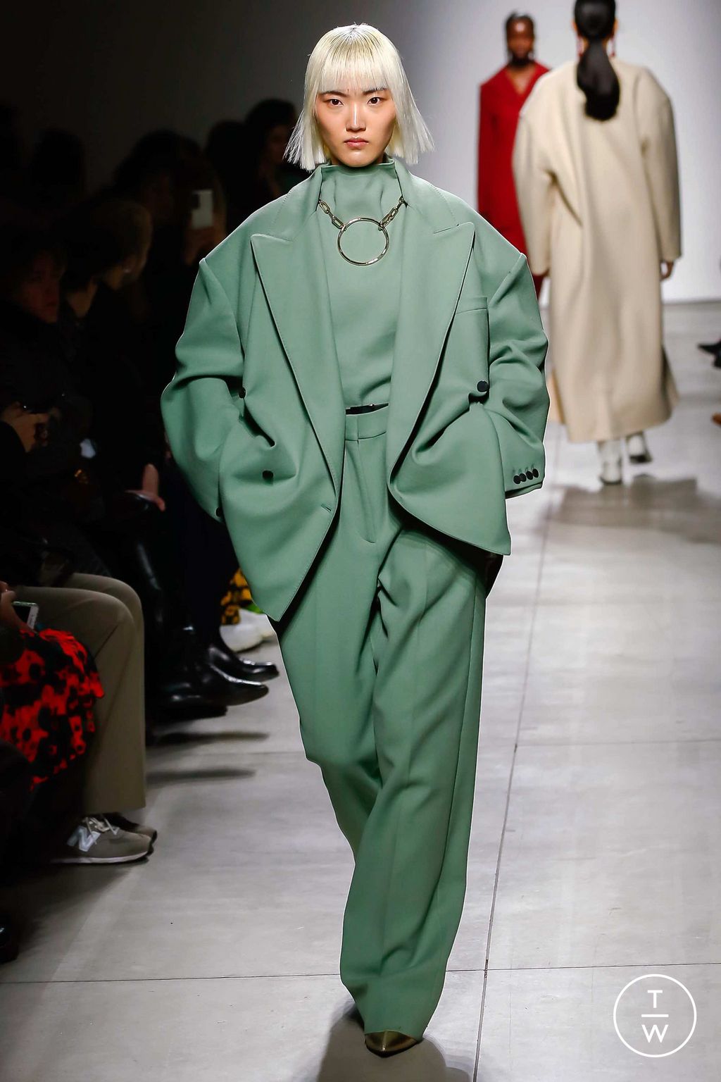 Fashion Week Milan Fall/Winter 2023 look 19 from the Calcaterra collection womenswear