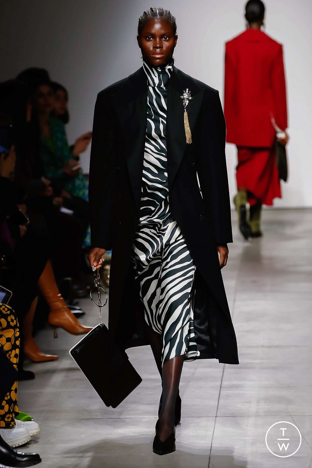 Fashion Week Milan Fall/Winter 2023 look 26 de la collection Calcaterra womenswear