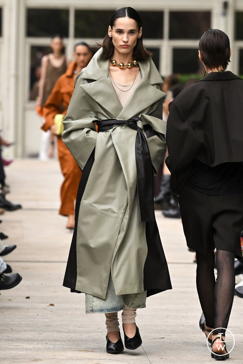 Fashion Week Milan Spring/Summer 2024 look 9 from the Calcaterra collection 女装