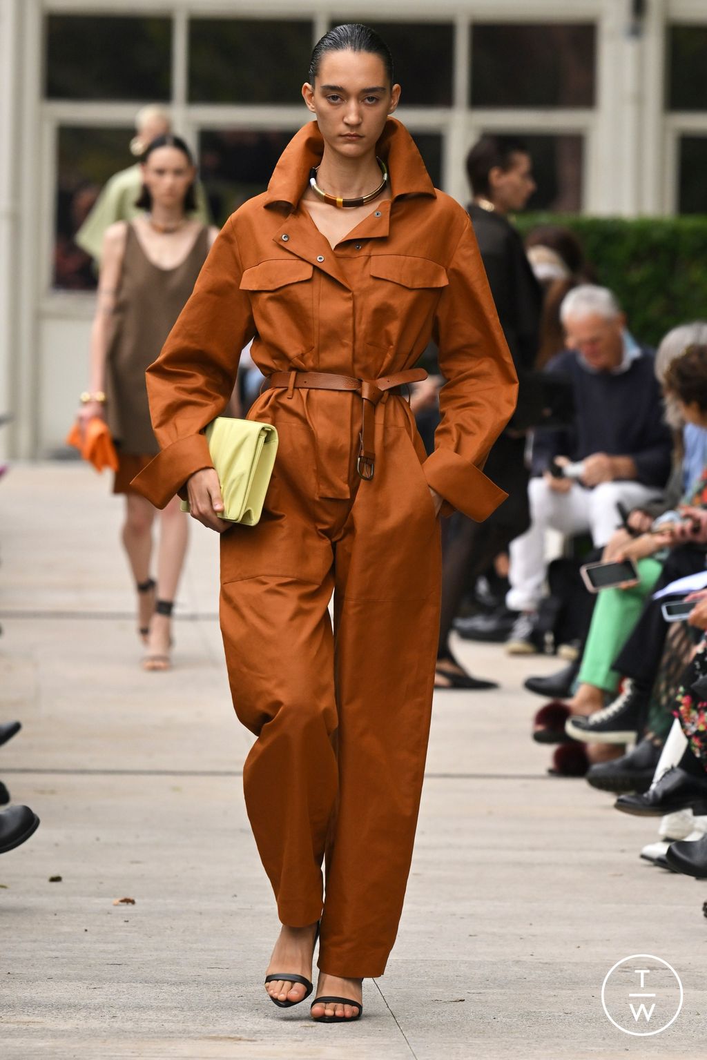 Fashion Week Milan Spring/Summer 2024 look 10 from the Calcaterra collection 女装