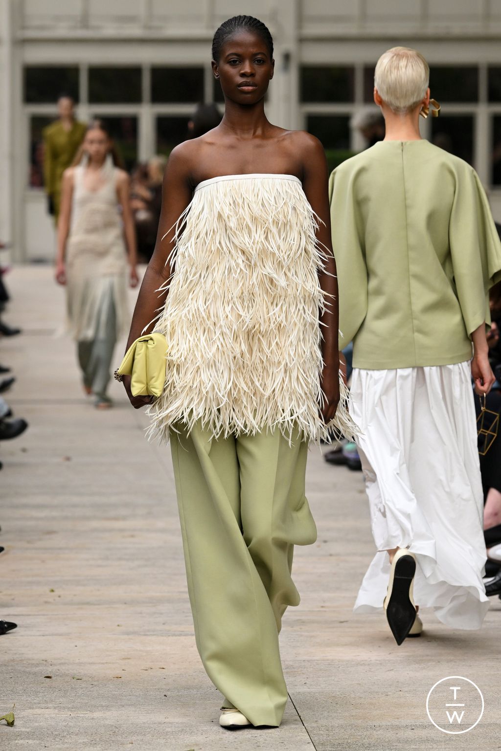 Fashion Week Milan Spring/Summer 2024 look 13 from the Calcaterra collection womenswear