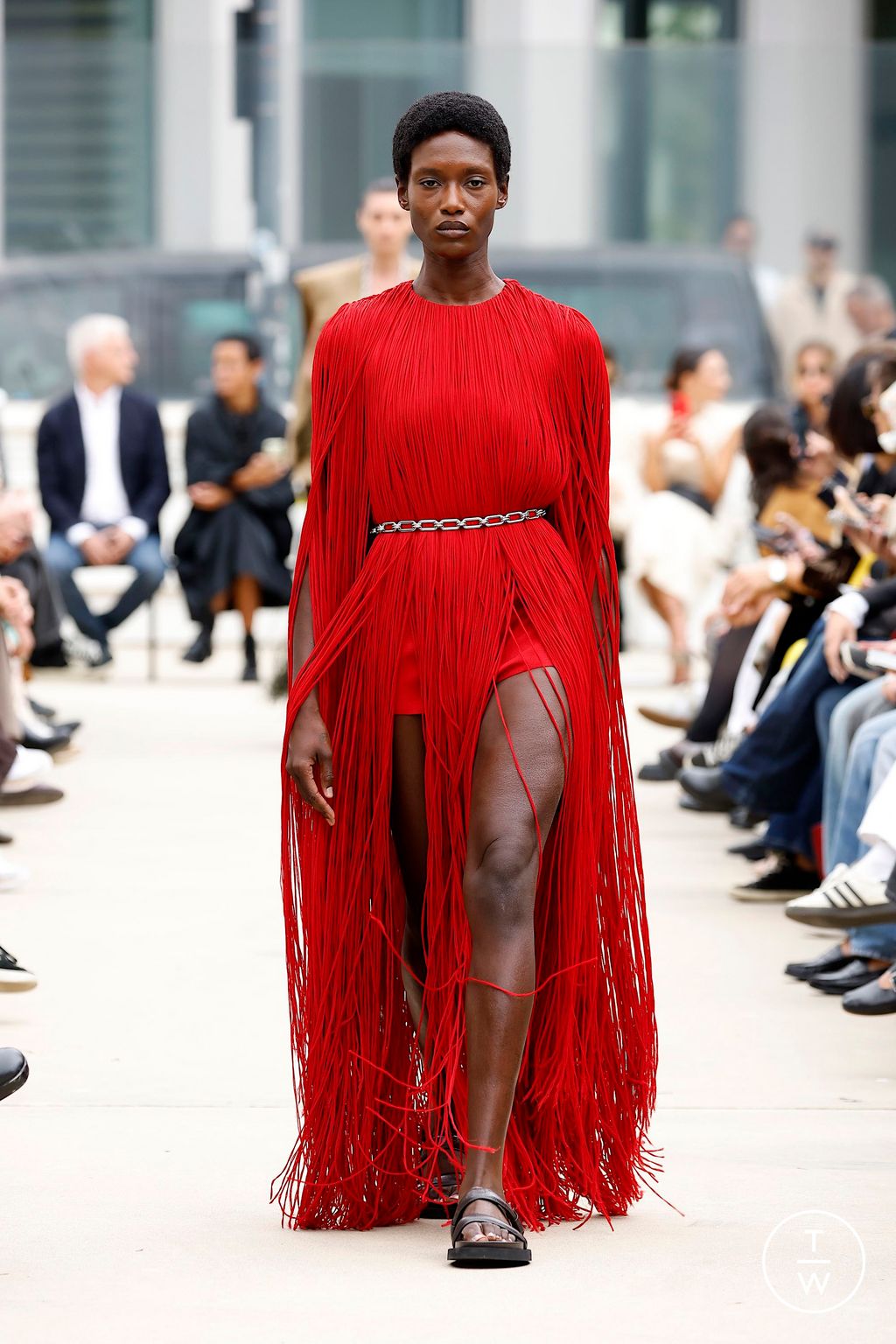 Fashion Week Milan Spring/Summer 2025 look 7 from the Calcaterra collection womenswear