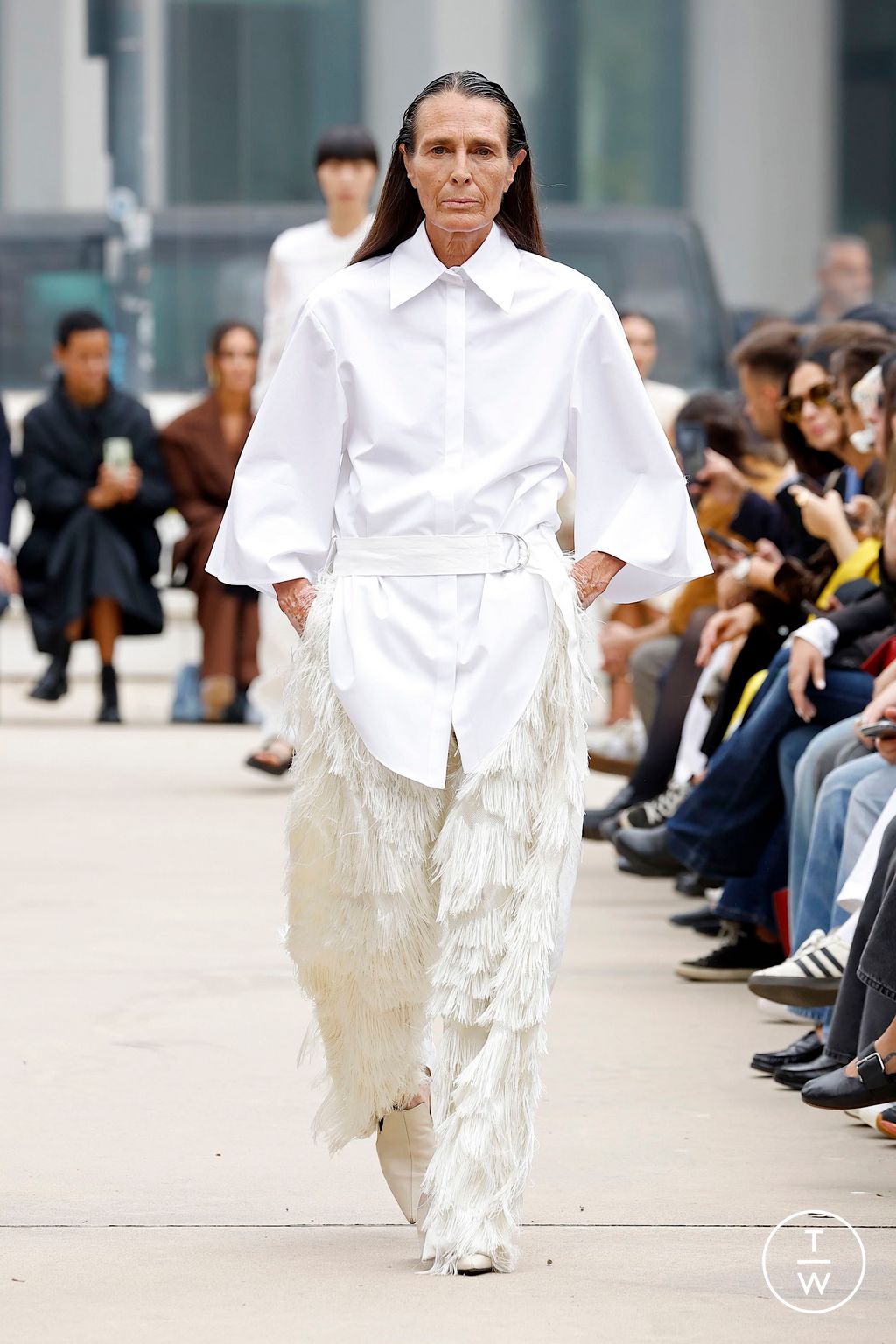 Fashion Week Milan Spring/Summer 2025 look 10 from the Calcaterra collection womenswear
