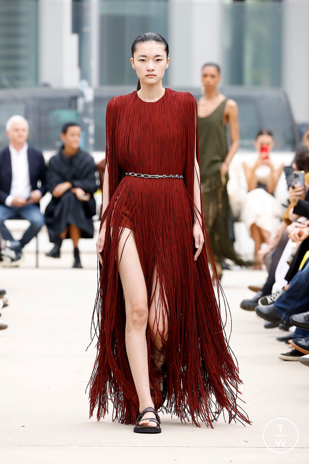 Fashion Week Milan Spring/Summer 2025 look 23 from the Calcaterra collection womenswear