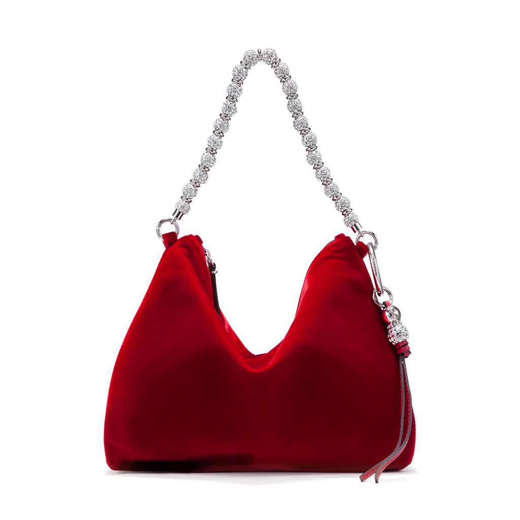 Fashion Week New York Spring/Summer 2025 look 44 from the Jimmy Choo collection womenswear accessories