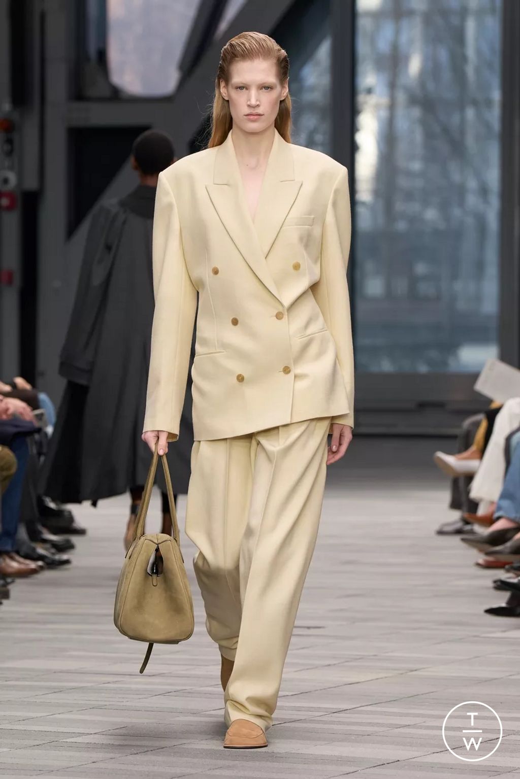 Fashion Week New York Fall/Winter 2026 look 12 from the Calvin Klein Collection collection womenswear