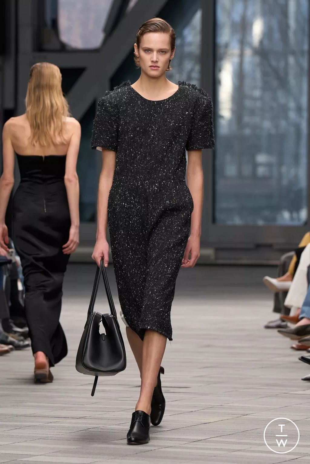 Fashion Week New York Fall/Winter 2026 look 18 from the Calvin Klein Collection collection 女装