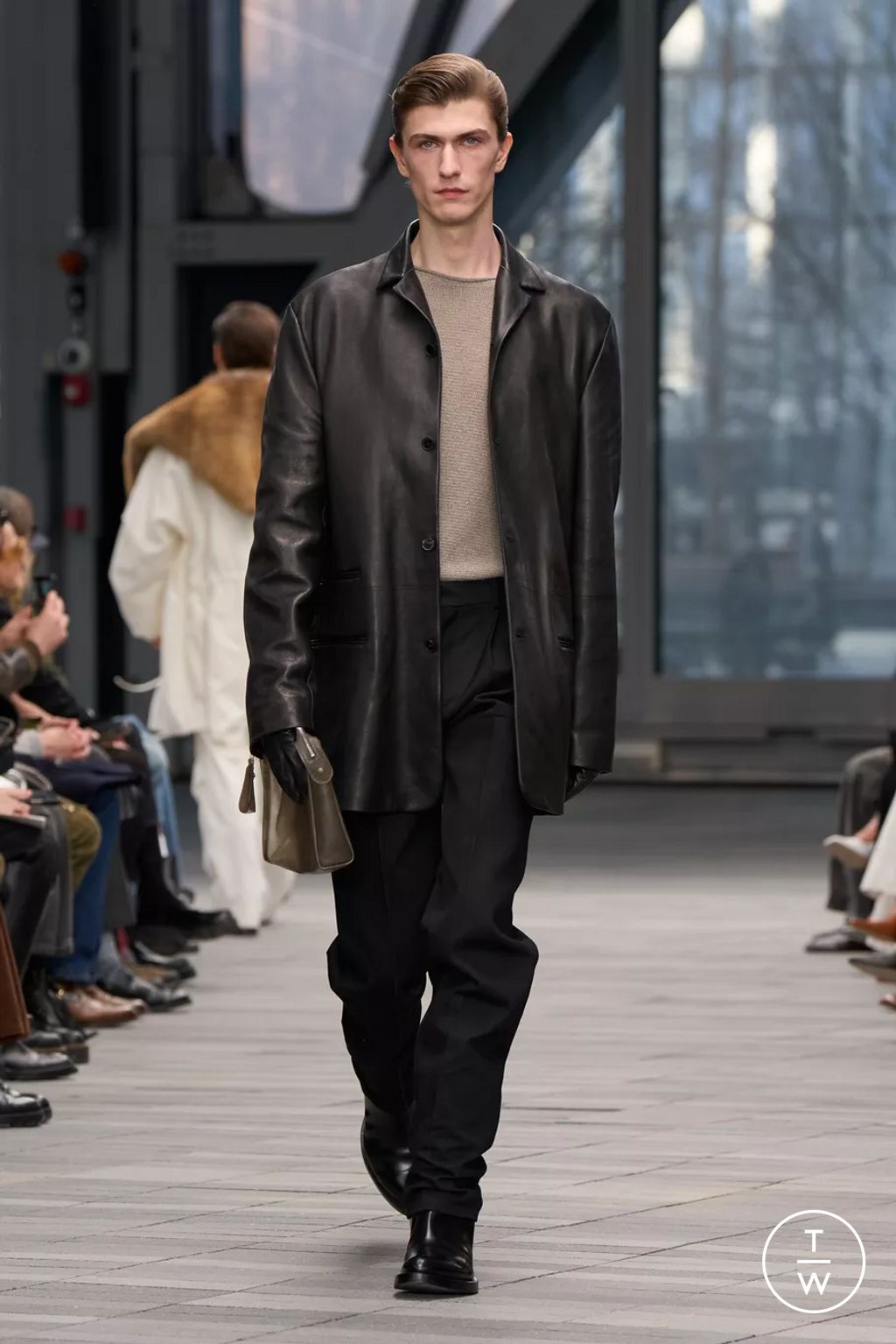 Fashion Week New York Fall/Winter 2026 look 31 from the Calvin Klein Collection collection womenswear