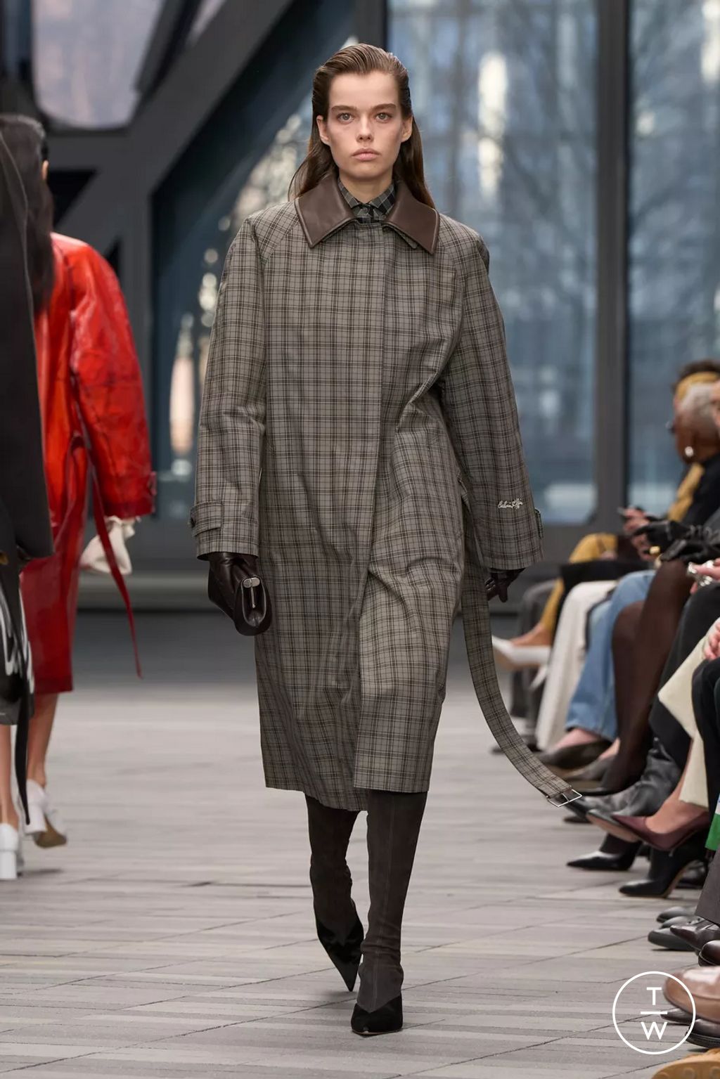 Fashion Week New York Fall/Winter 2026 look 34 de la collection Calvin Klein Collection womenswear