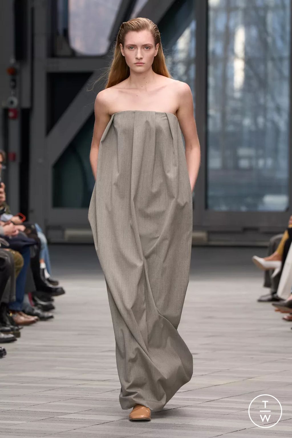 Fashion Week New York Fall/Winter 2026 look 40 from the Calvin Klein Collection collection 女装