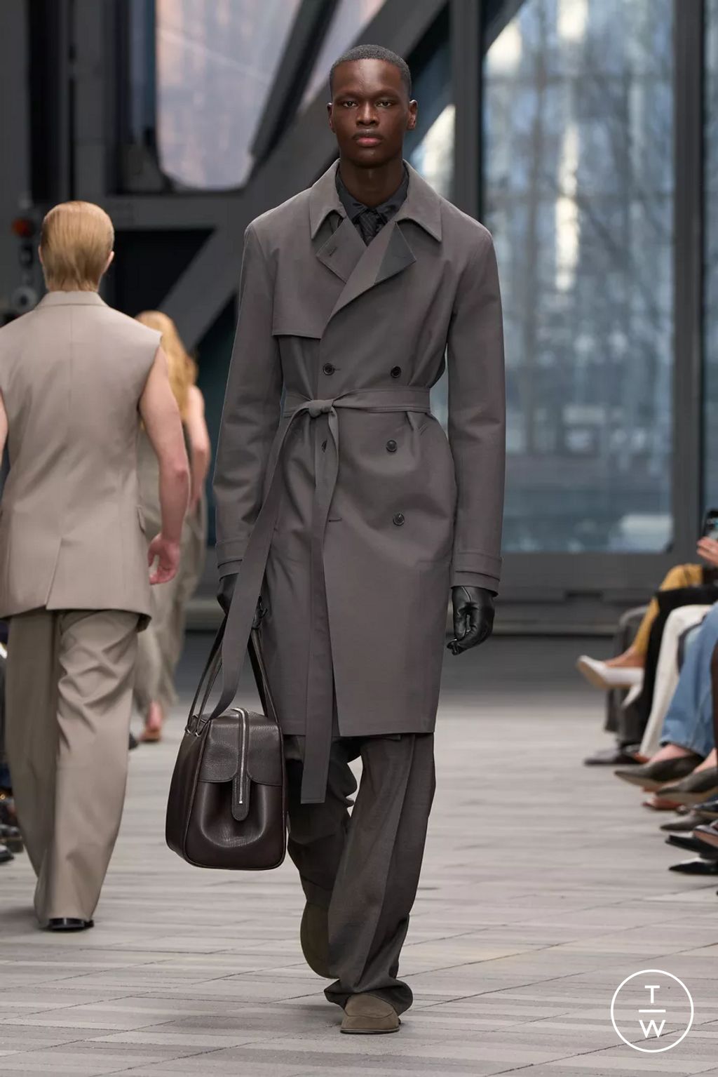 Fashion Week New York Fall/Winter 2026 look 45 from the Calvin Klein Collection collection 女装