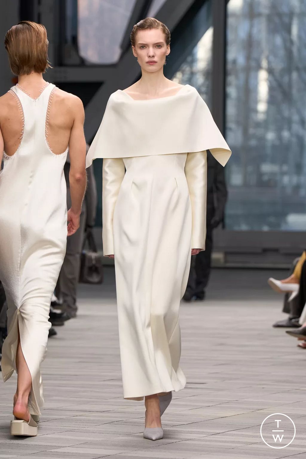 Fashion Week New York Fall/Winter 2026 look 50 from the Calvin Klein Collection collection womenswear