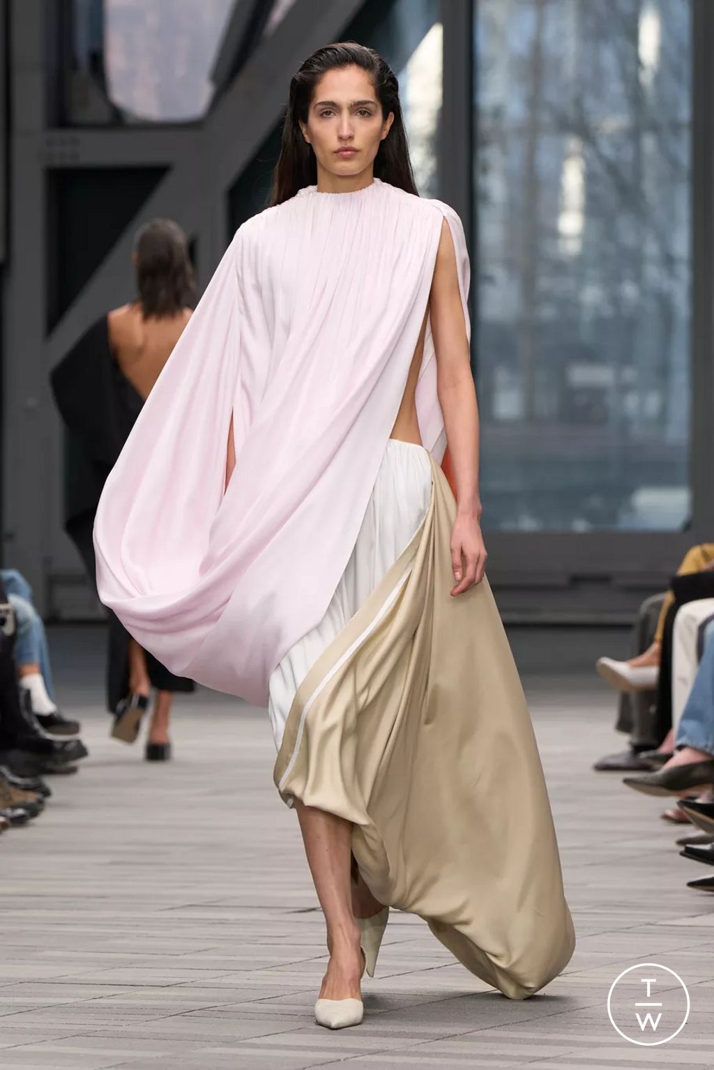 Fashion Week New York Fall/Winter 2026 look 57 from the Calvin Klein Collection collection womenswear