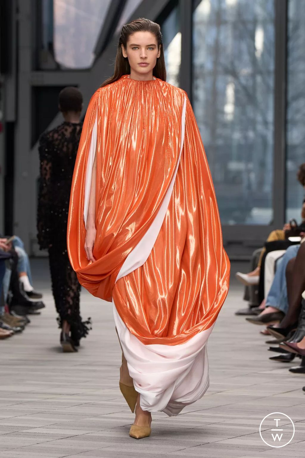 Fashion Week New York Fall/Winter 2026 look 58 from the Calvin Klein Collection collection 女装