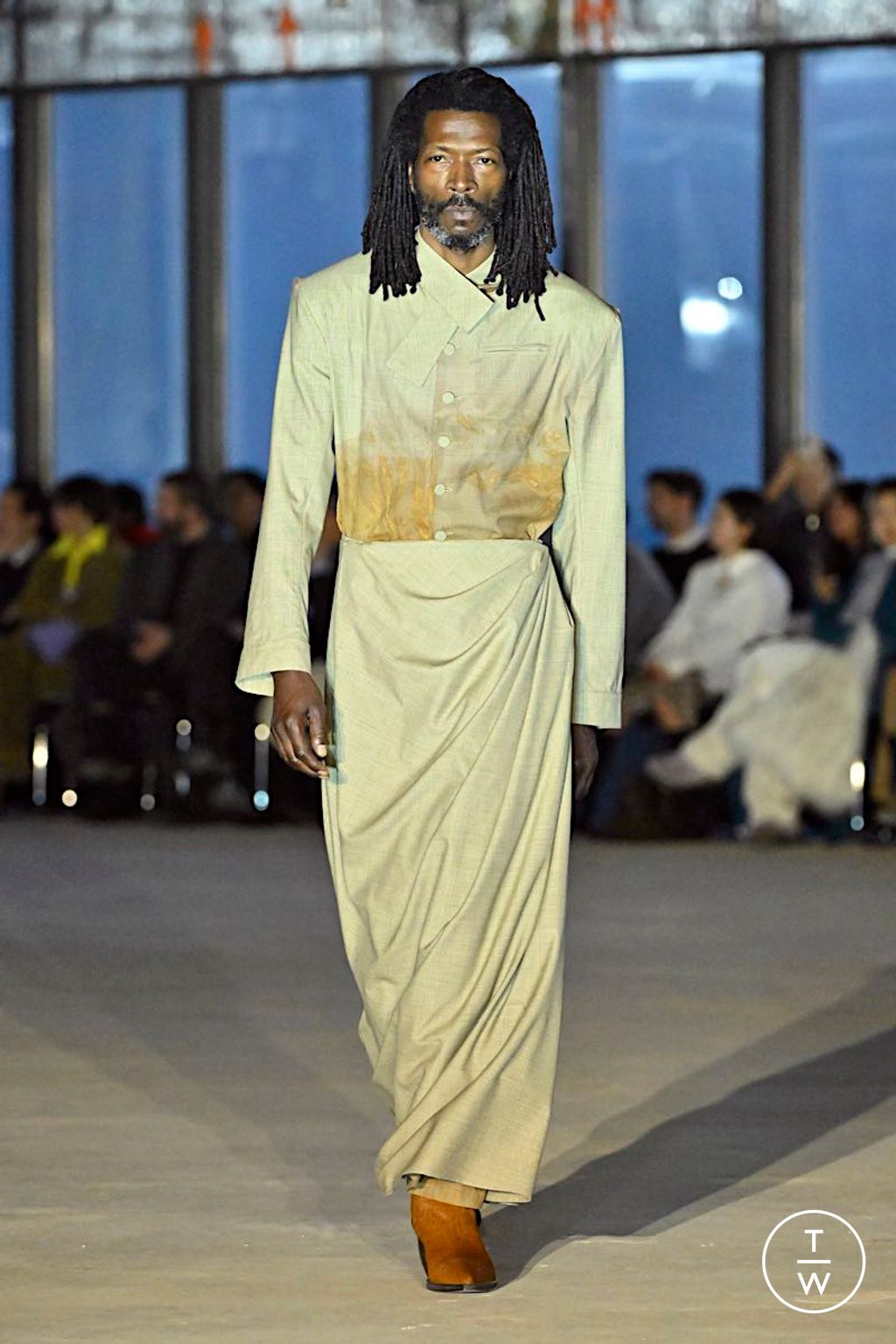 Fashion Week New York Fall/Winter 2025 look 13 de la collection Campillo menswear