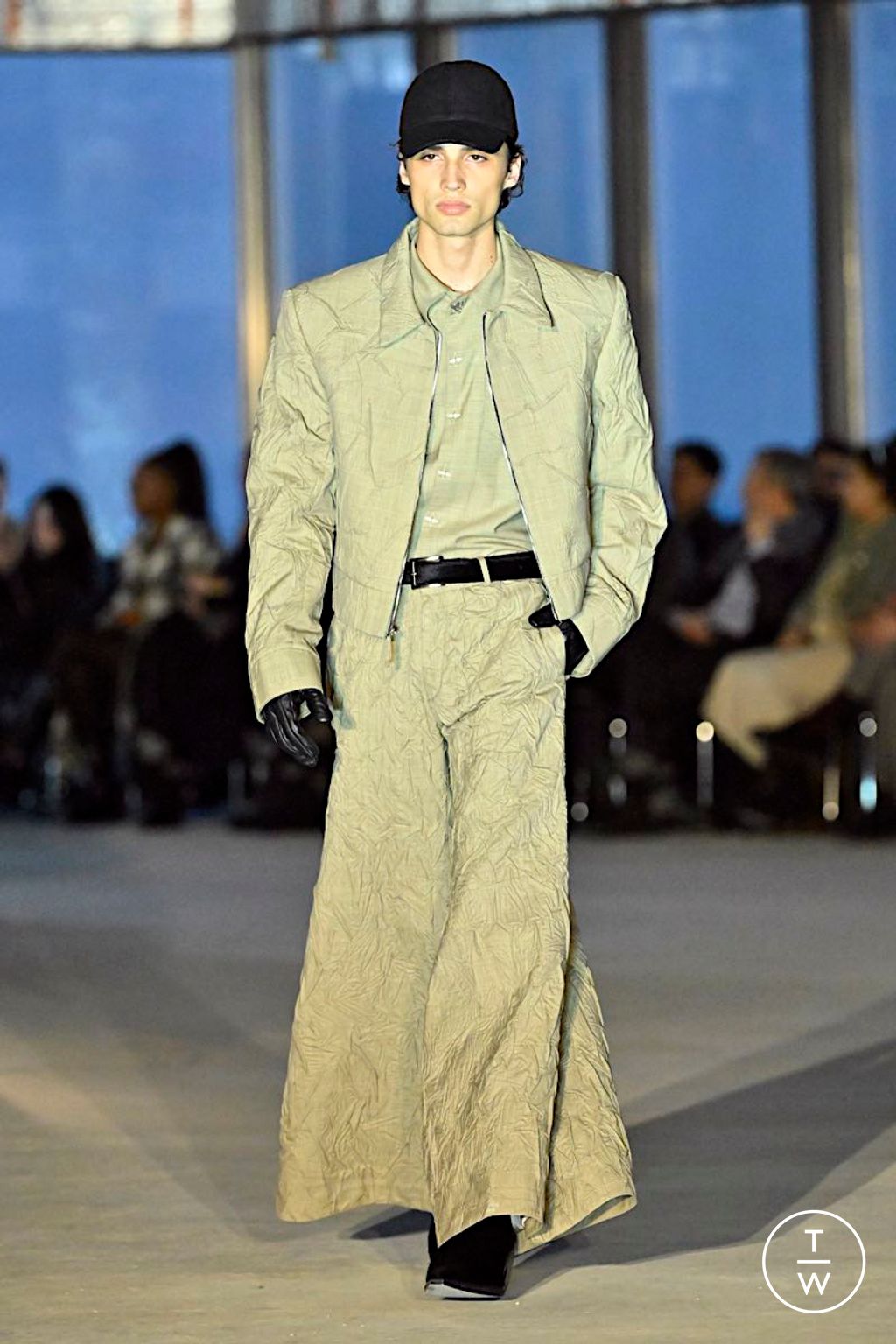 Fashion Week New York Fall/Winter 2025 look 15 de la collection Campillo menswear