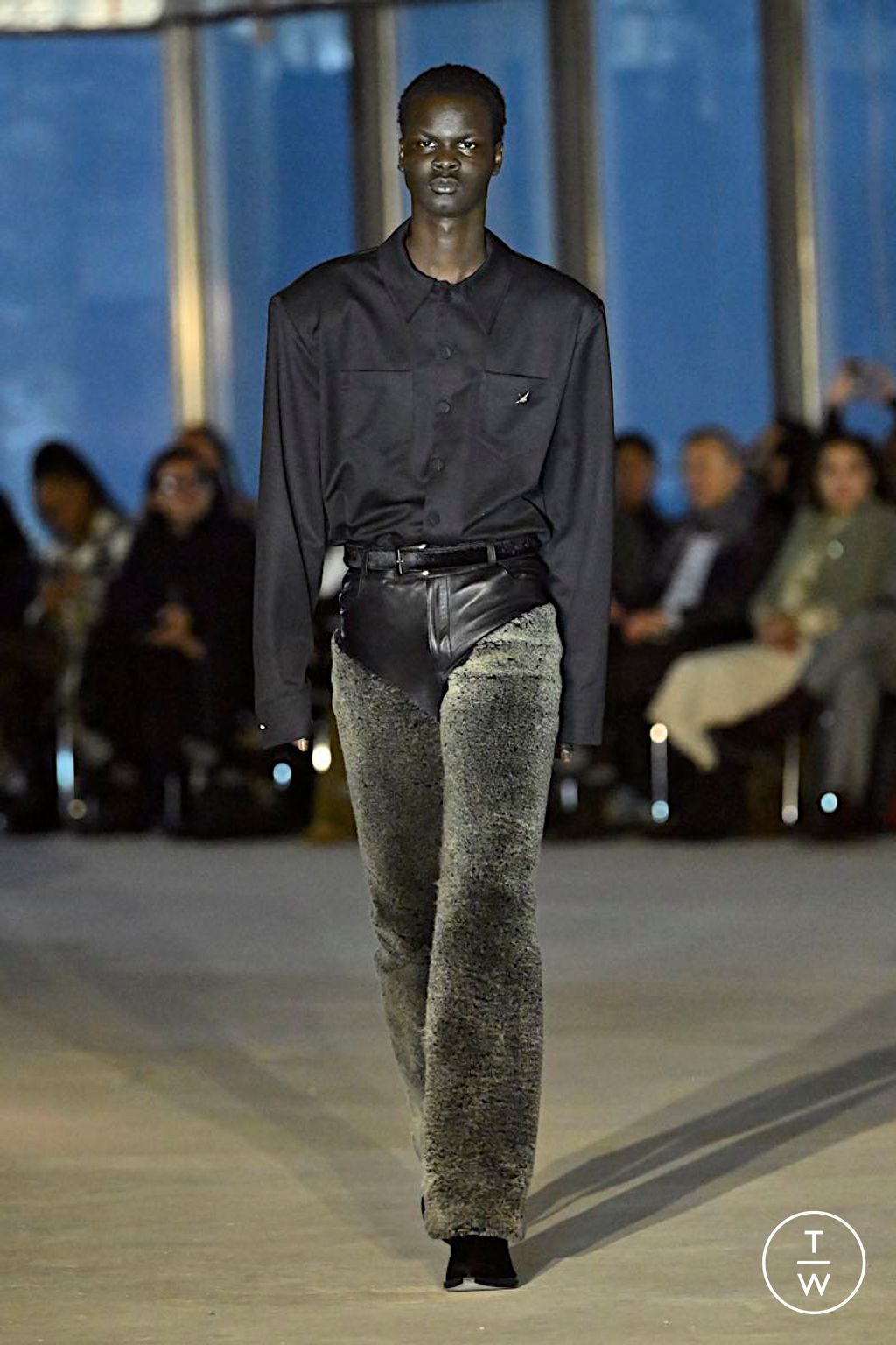 Fashion Week New York Fall/Winter 2025 look 31 de la collection Campillo menswear