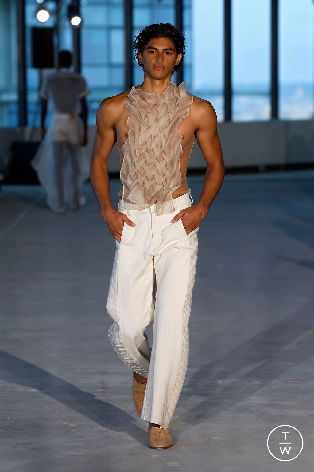 Fashion Week New York Spring/Summer 2026 look 4 de la collection Campillo womenswear