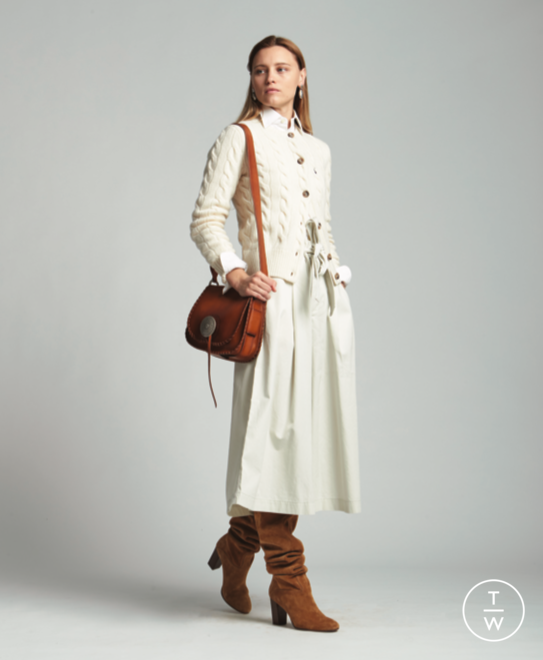 Fashion Week New York Pre-Fall 2020 look 33 from the Polo Ralph Lauren collection 女装