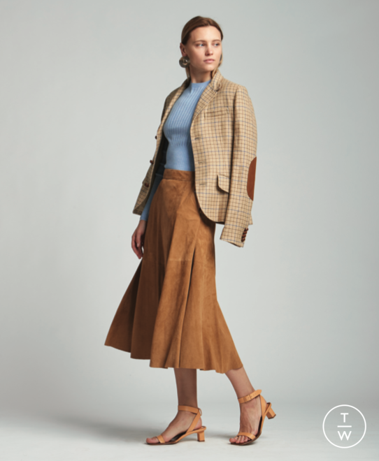 Fashion Week New York Pre-Fall 2020 look 35 from the Polo Ralph Lauren collection womenswear