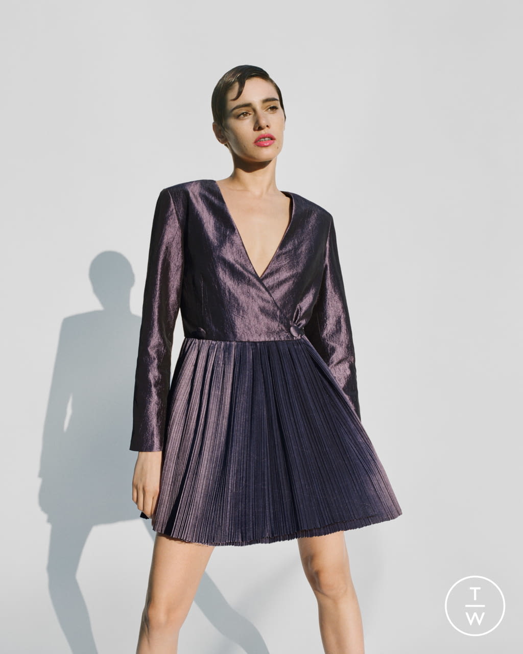 Fashion Week Milan Fall/Winter 2020 look 14 de la collection Capucci womenswear