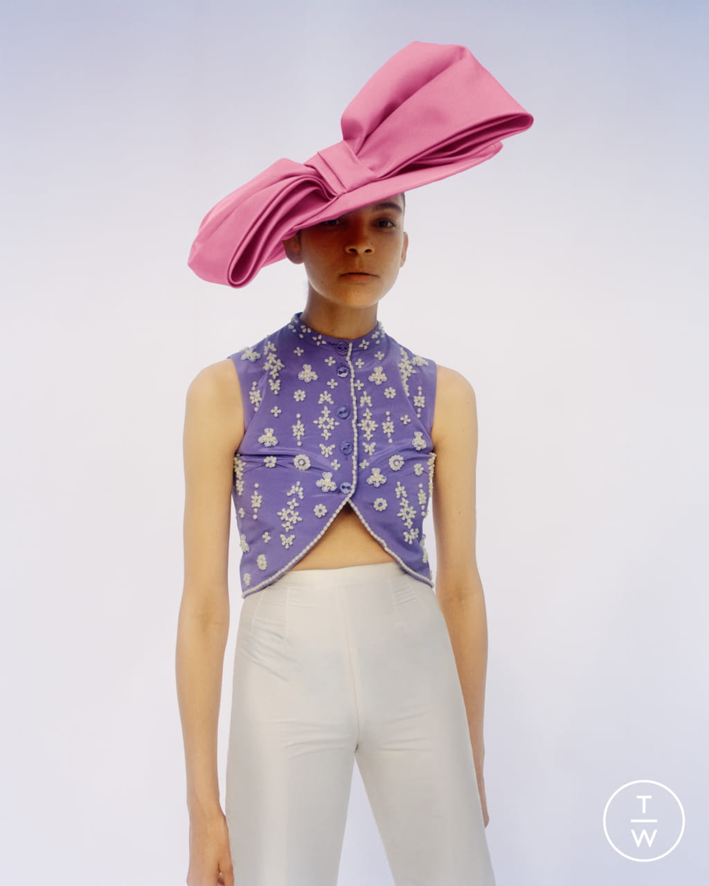 Fashion Week Milan Spring/Summer 2020 look 15 from the Capucci collection womenswear