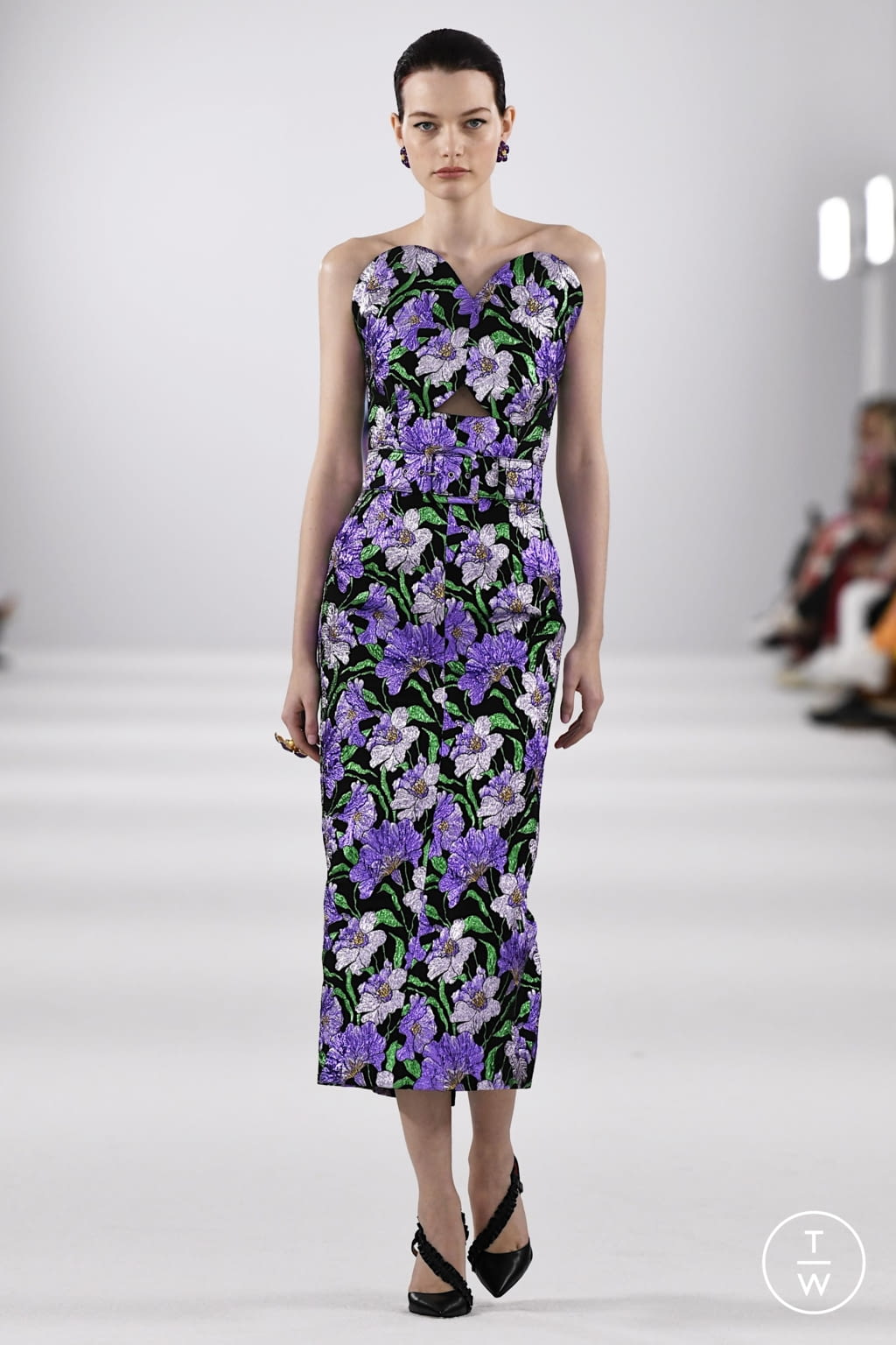 Fashion Week New York Fall/Winter 2022 look 19 de la collection Carolina Herrera womenswear
