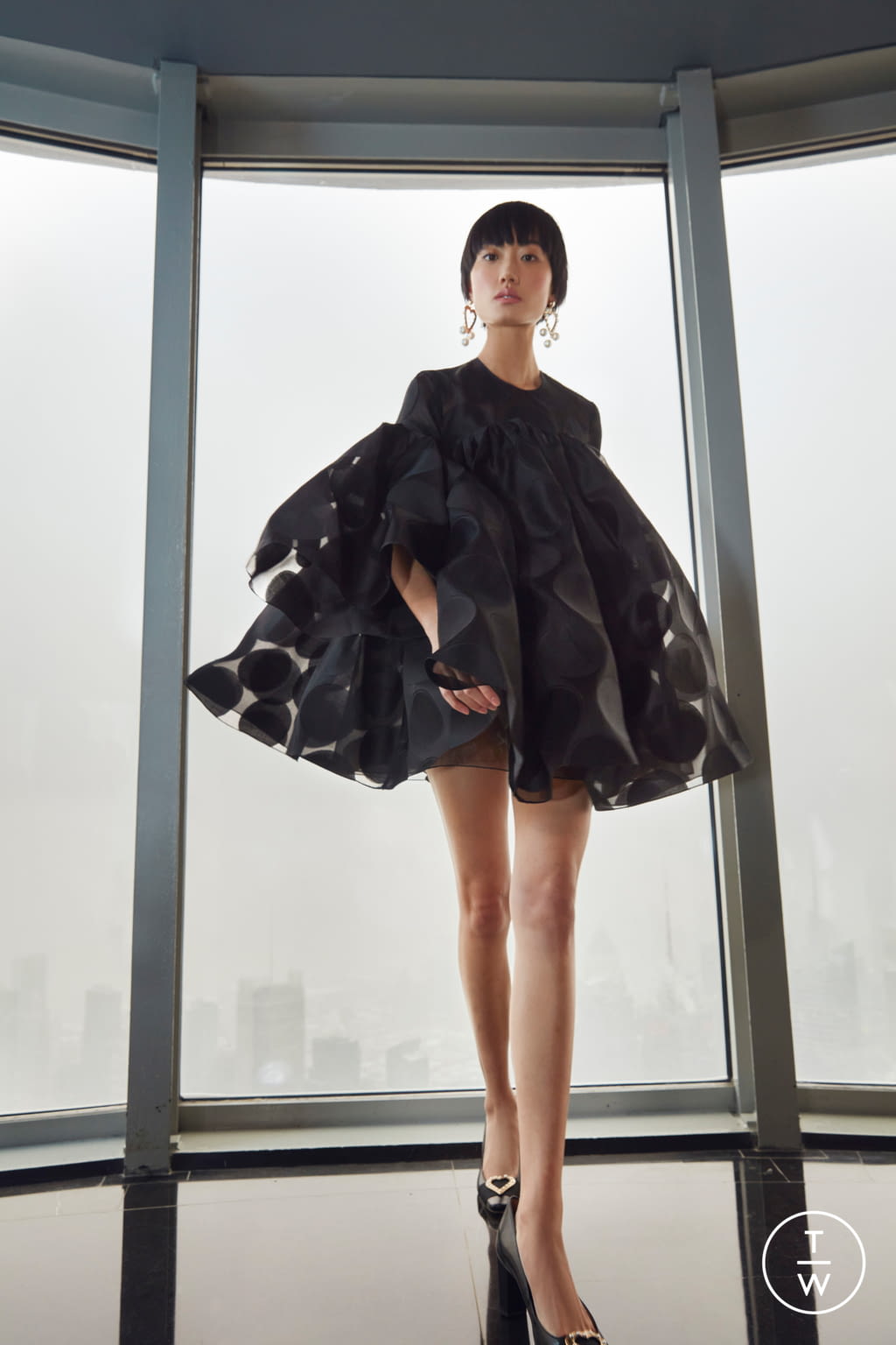 Fashion Week New York Fall/Winter 2021 look 26 de la collection Carolina Herrera womenswear