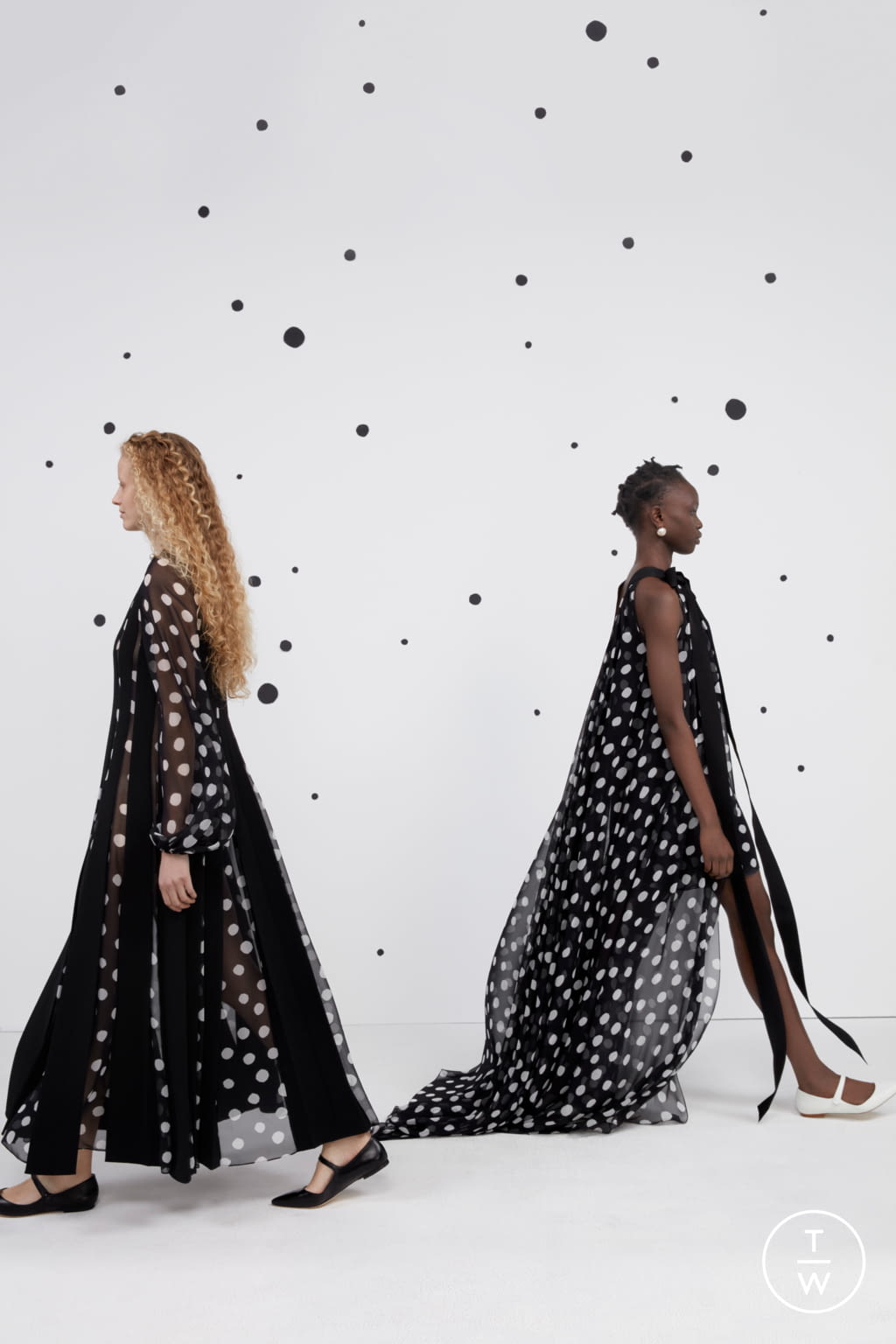 Fashion Week New York Pre-Fall 2021 look 7 de la collection Carolina Herrera womenswear