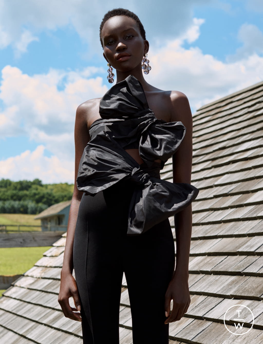 Fashion Week New York Resort 2021 look 8 from the Carolina Herrera collection womenswear