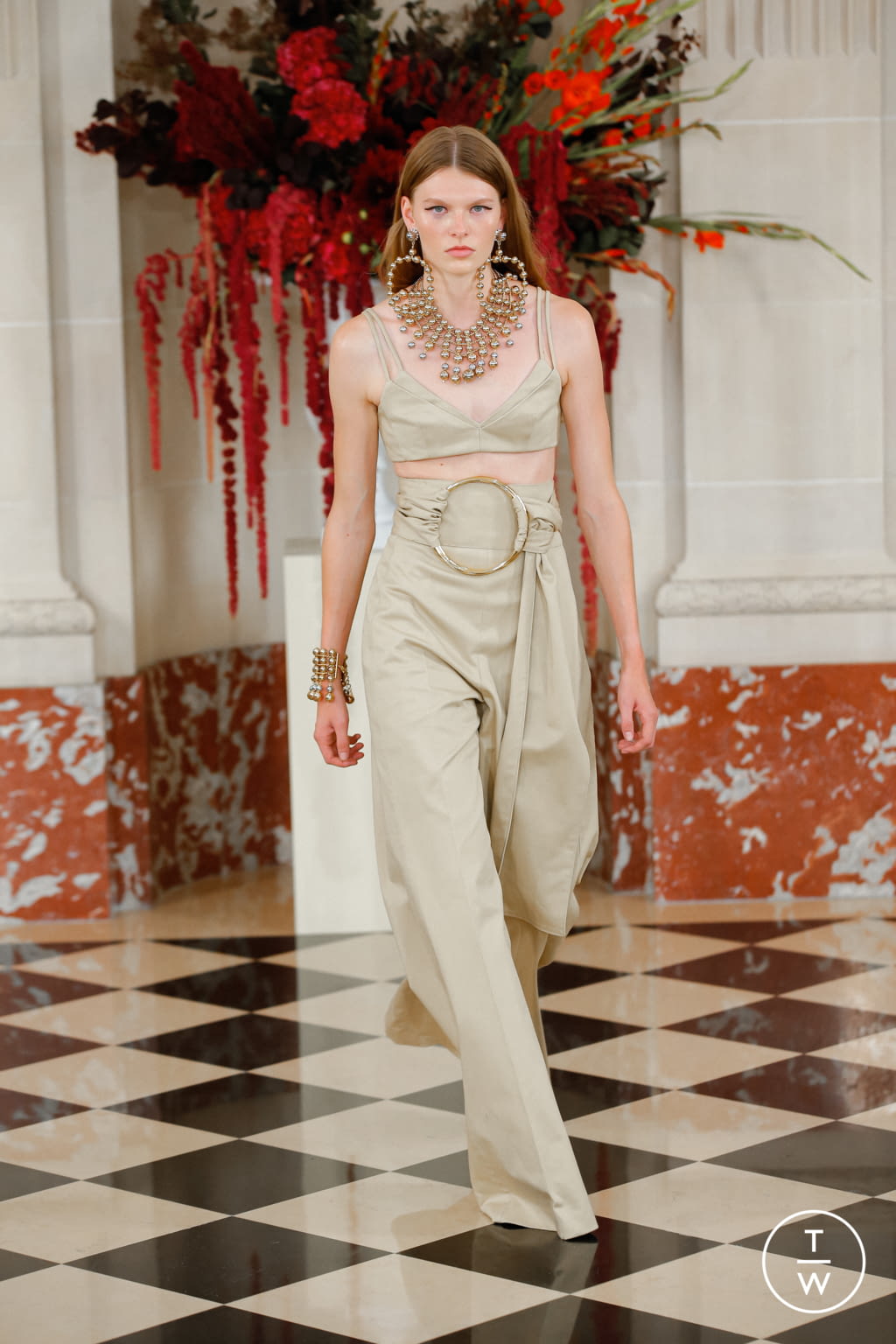Fashion Week New York Spring/Summer 2022 look 33 de la collection Carolina Herrera womenswear