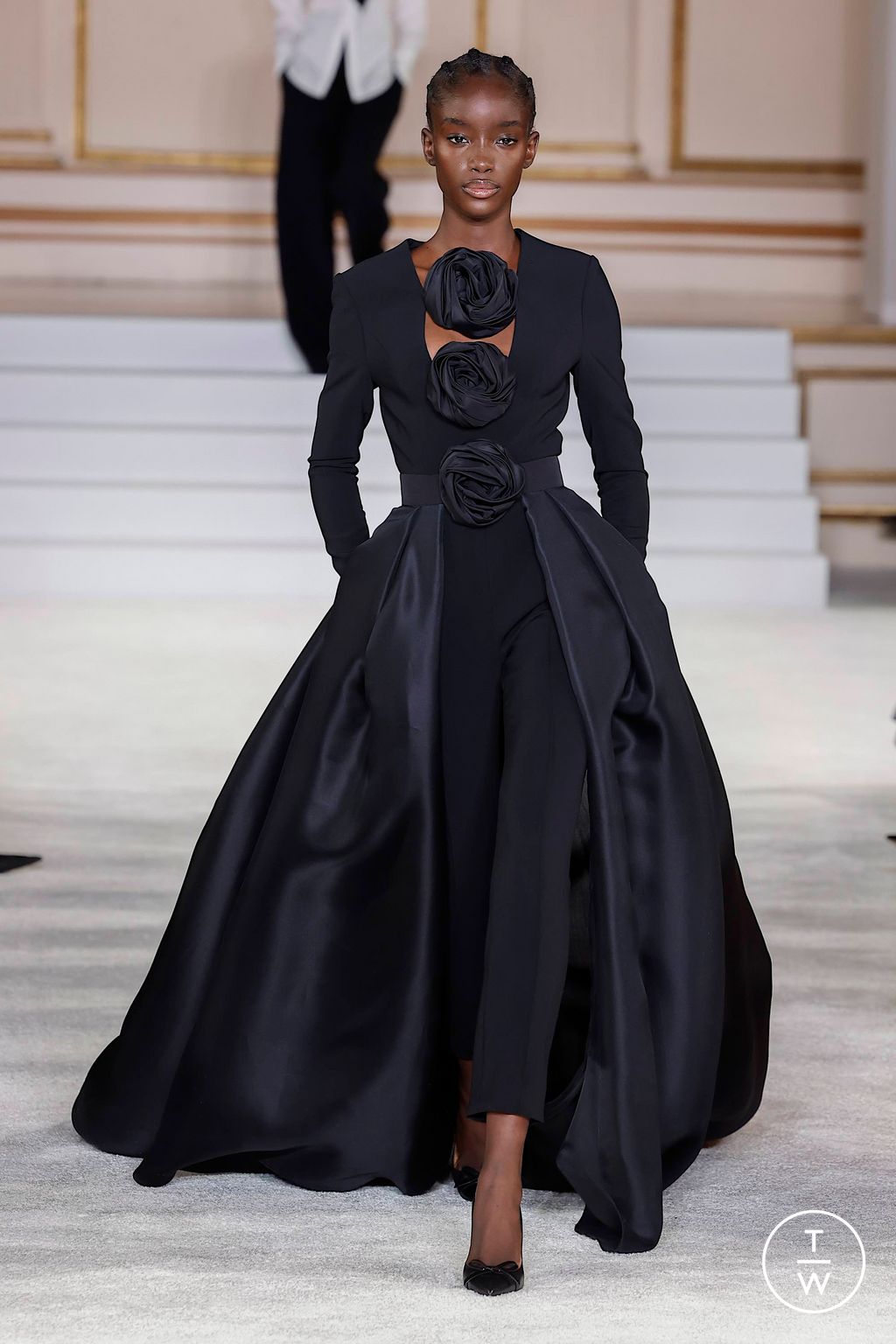 Fashion Week New York Fall/Winter 2023 look 2 de la collection Carolina Herrera womenswear