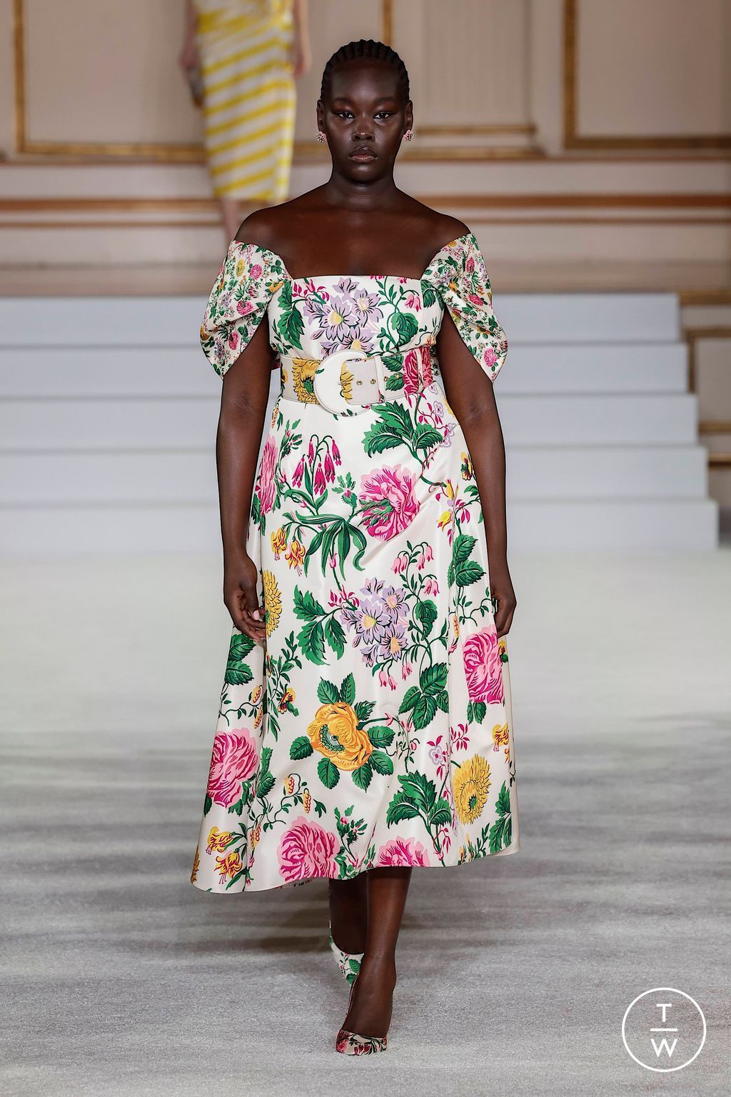 Fashion Week New York Fall/Winter 2023 look 12 de la collection Carolina Herrera womenswear