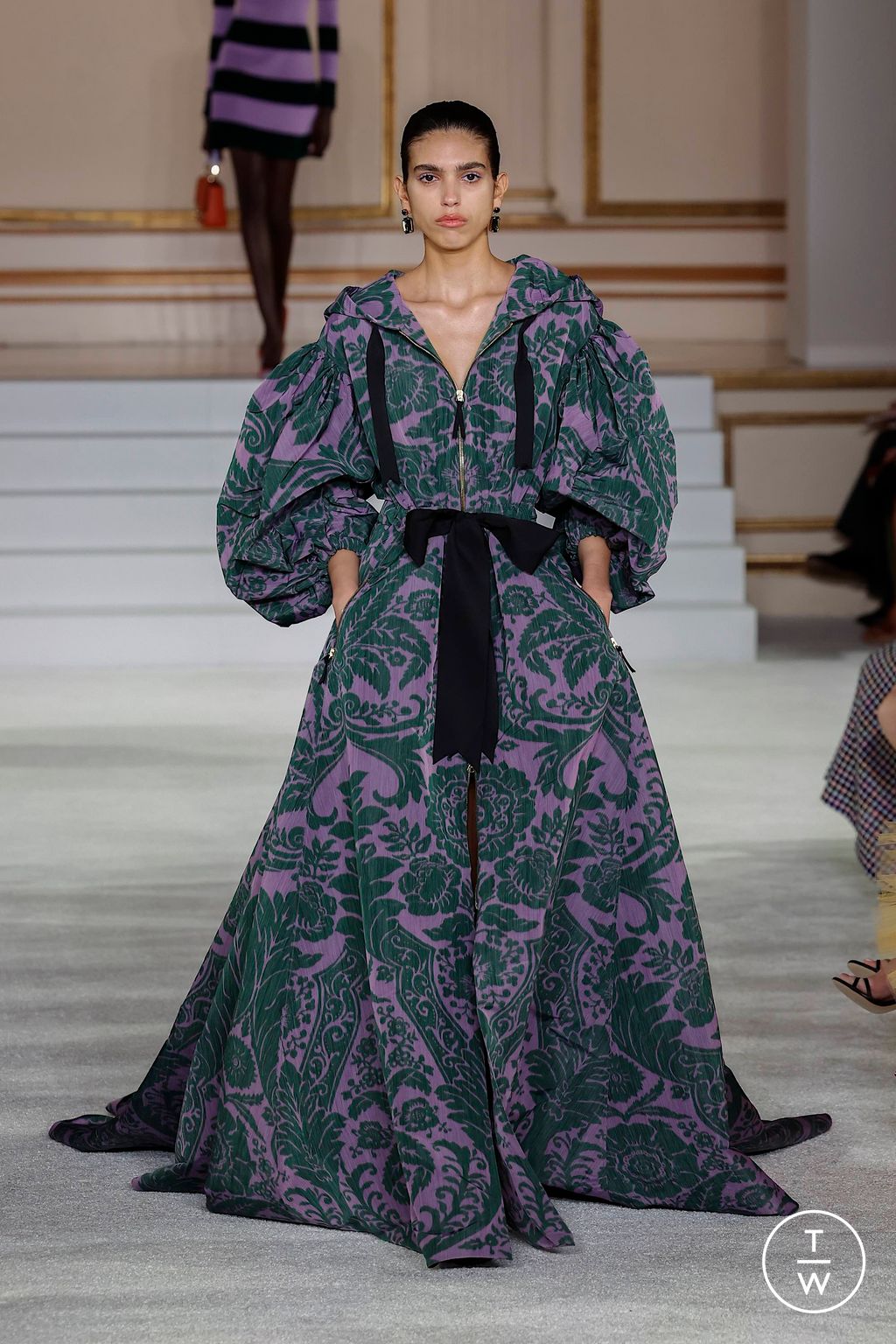 Fashion Week New York Fall/Winter 2023 look 19 de la collection Carolina Herrera womenswear