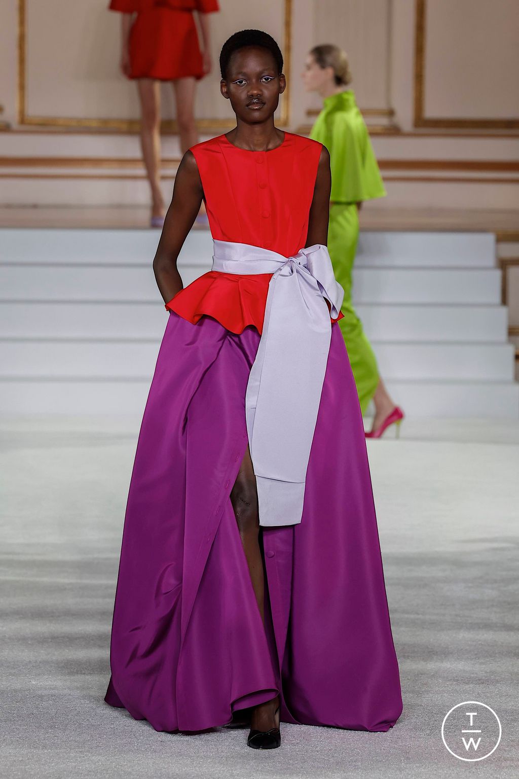 Fashion Week New York Fall/Winter 2023 look 31 de la collection Carolina Herrera womenswear