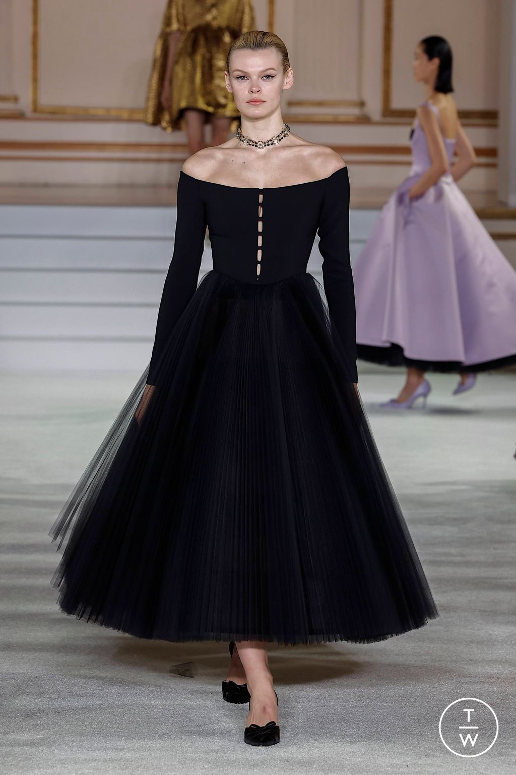 Fashion Week New York Fall/Winter 2023 look 41 de la collection Carolina Herrera womenswear