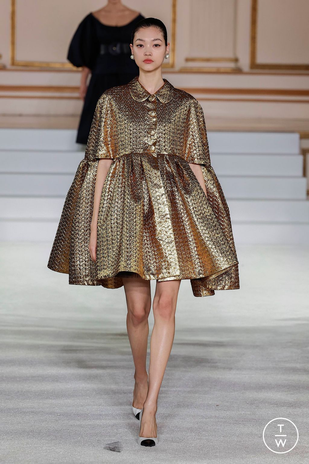 Fashion Week New York Fall/Winter 2023 look 42 de la collection Carolina Herrera womenswear