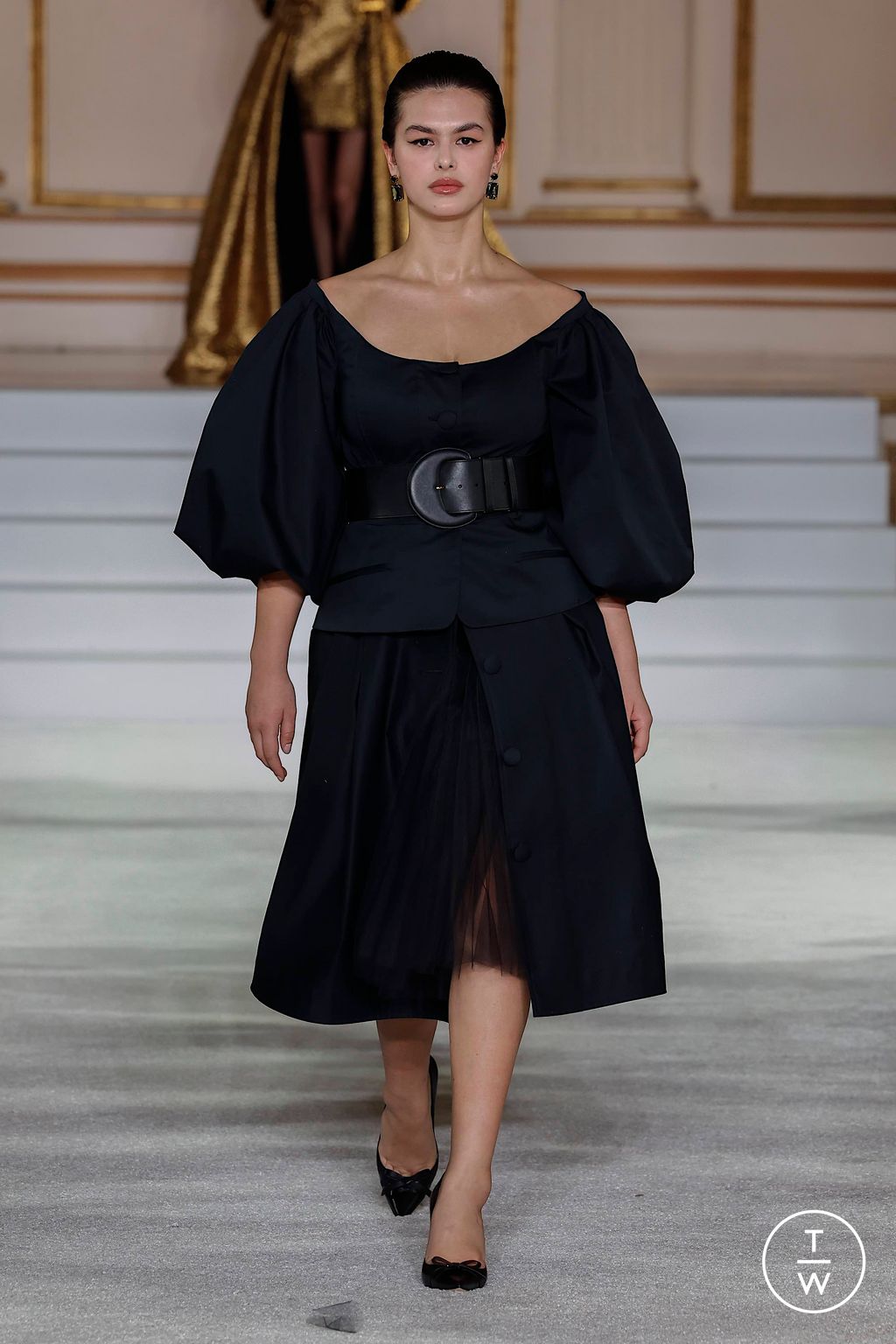 Fashion Week New York Fall/Winter 2023 look 43 de la collection Carolina Herrera womenswear