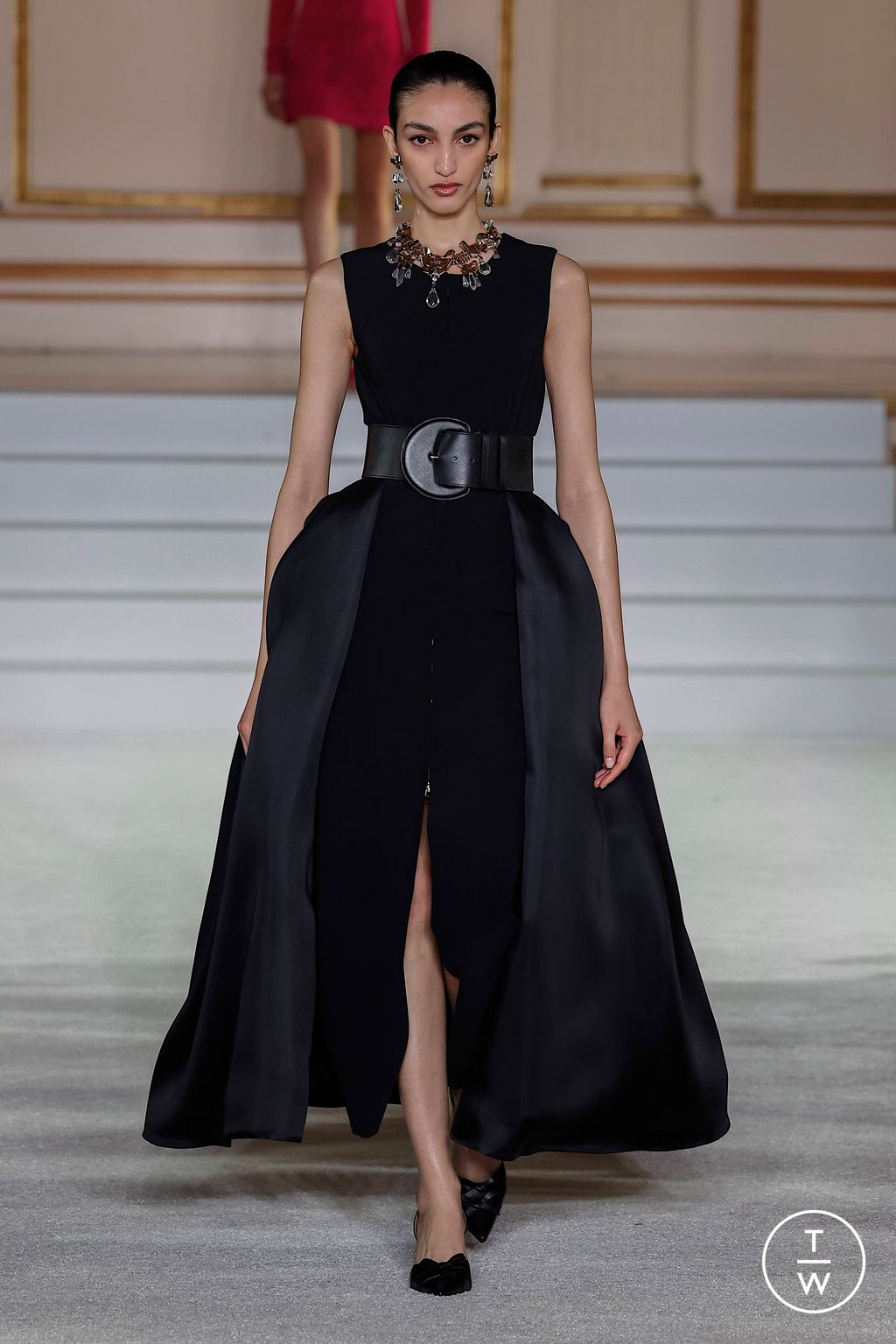 Fashion Week New York Fall/Winter 2023 look 45 de la collection Carolina Herrera womenswear