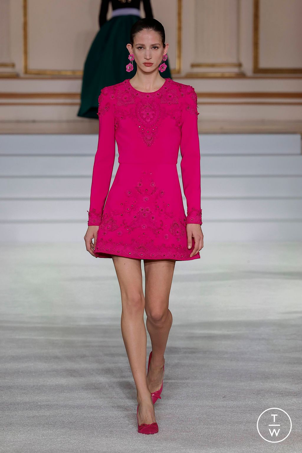 Fashion Week New York Fall/Winter 2023 look 46 de la collection Carolina Herrera womenswear