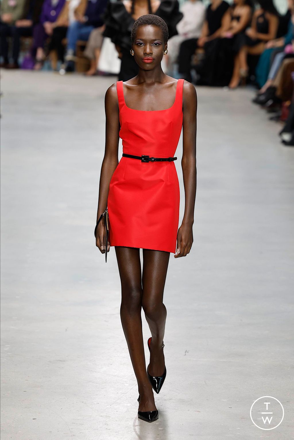 Fashion Week New York Fall/Winter 2024 look 4 de la collection Carolina Herrera womenswear
