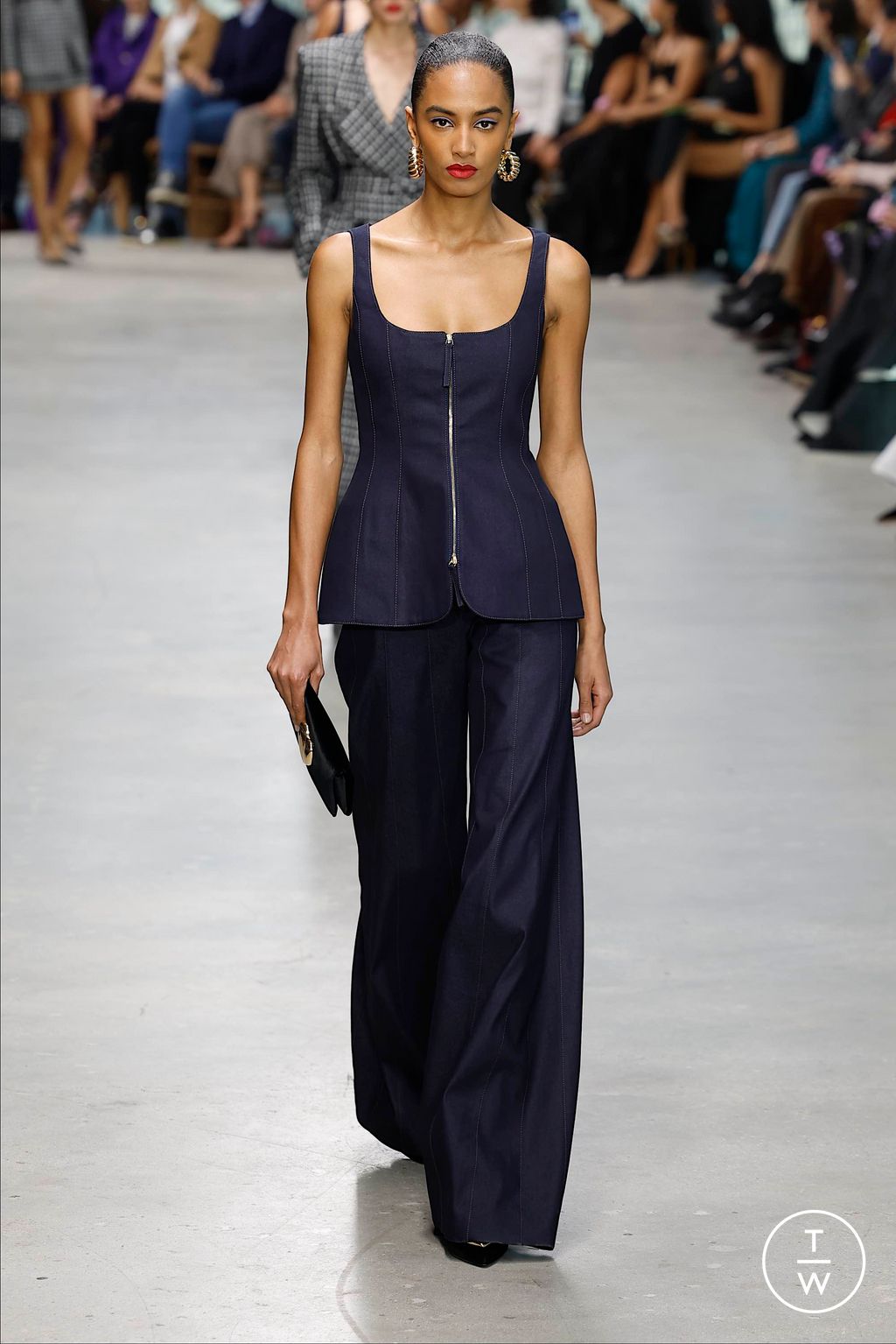 Fashion Week New York Fall/Winter 2024 look 13 de la collection Carolina Herrera womenswear