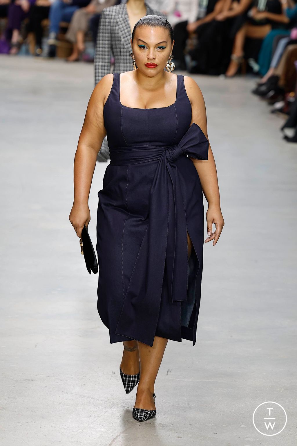 Fashion Week New York Fall/Winter 2024 look 15 de la collection Carolina Herrera womenswear