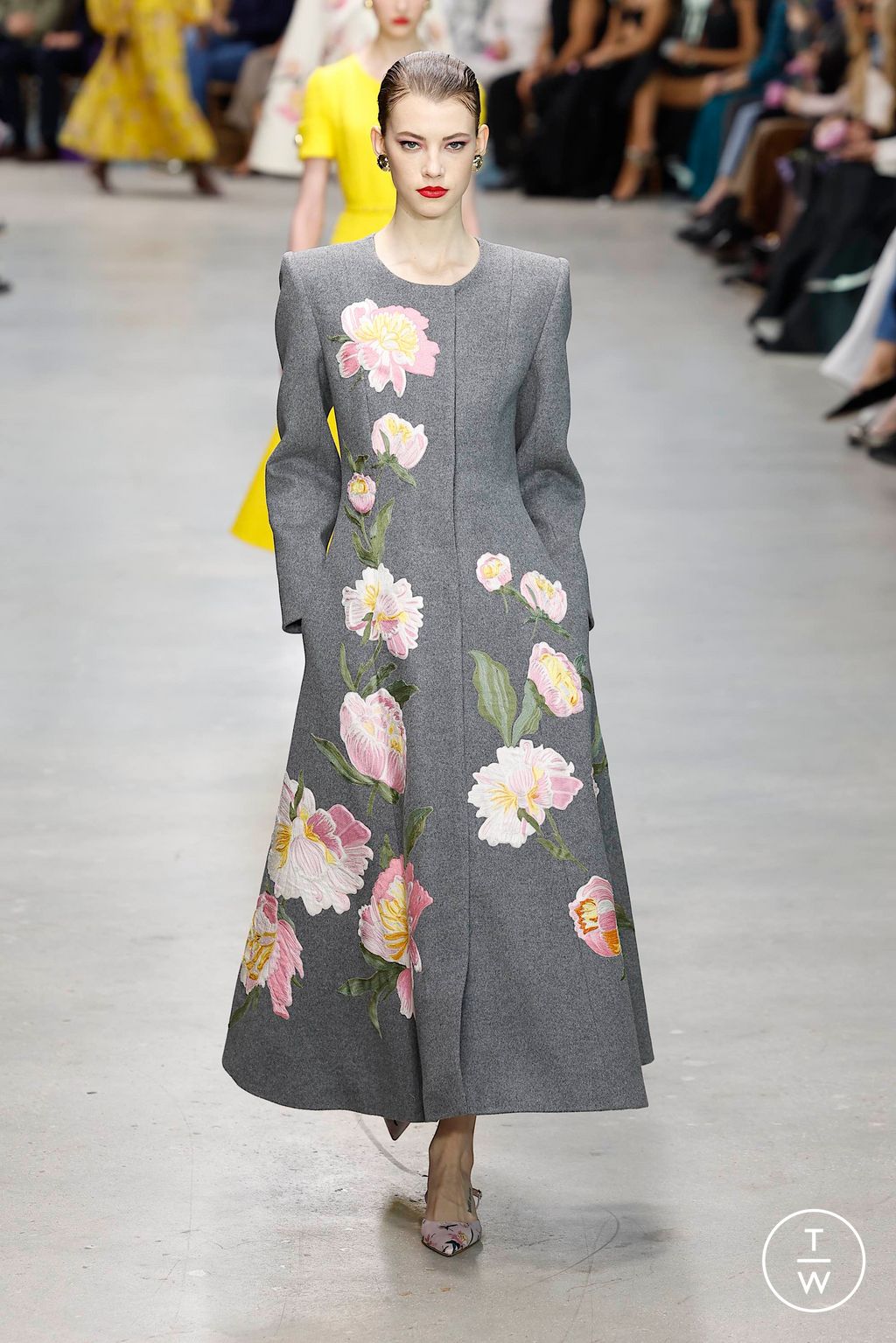 Fashion Week New York Fall/Winter 2024 look 21 de la collection Carolina Herrera womenswear