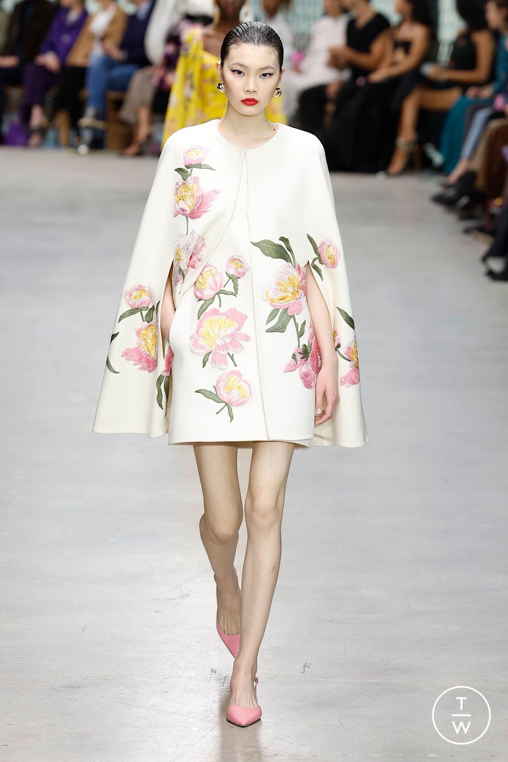 Fashion Week New York Fall/Winter 2024 look 23 de la collection Carolina Herrera womenswear