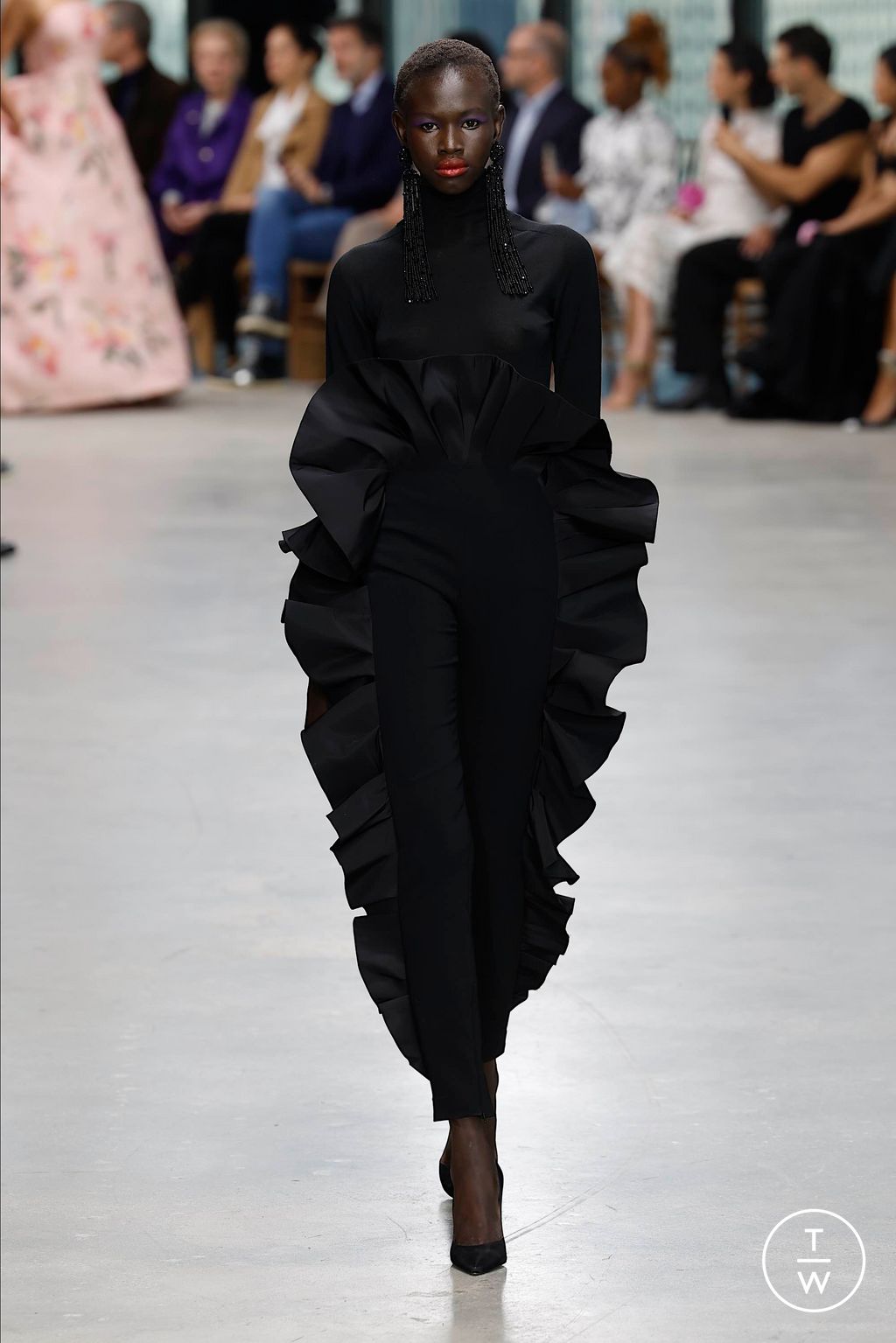 Fashion Week New York Fall/Winter 2024 look 31 de la collection Carolina Herrera womenswear