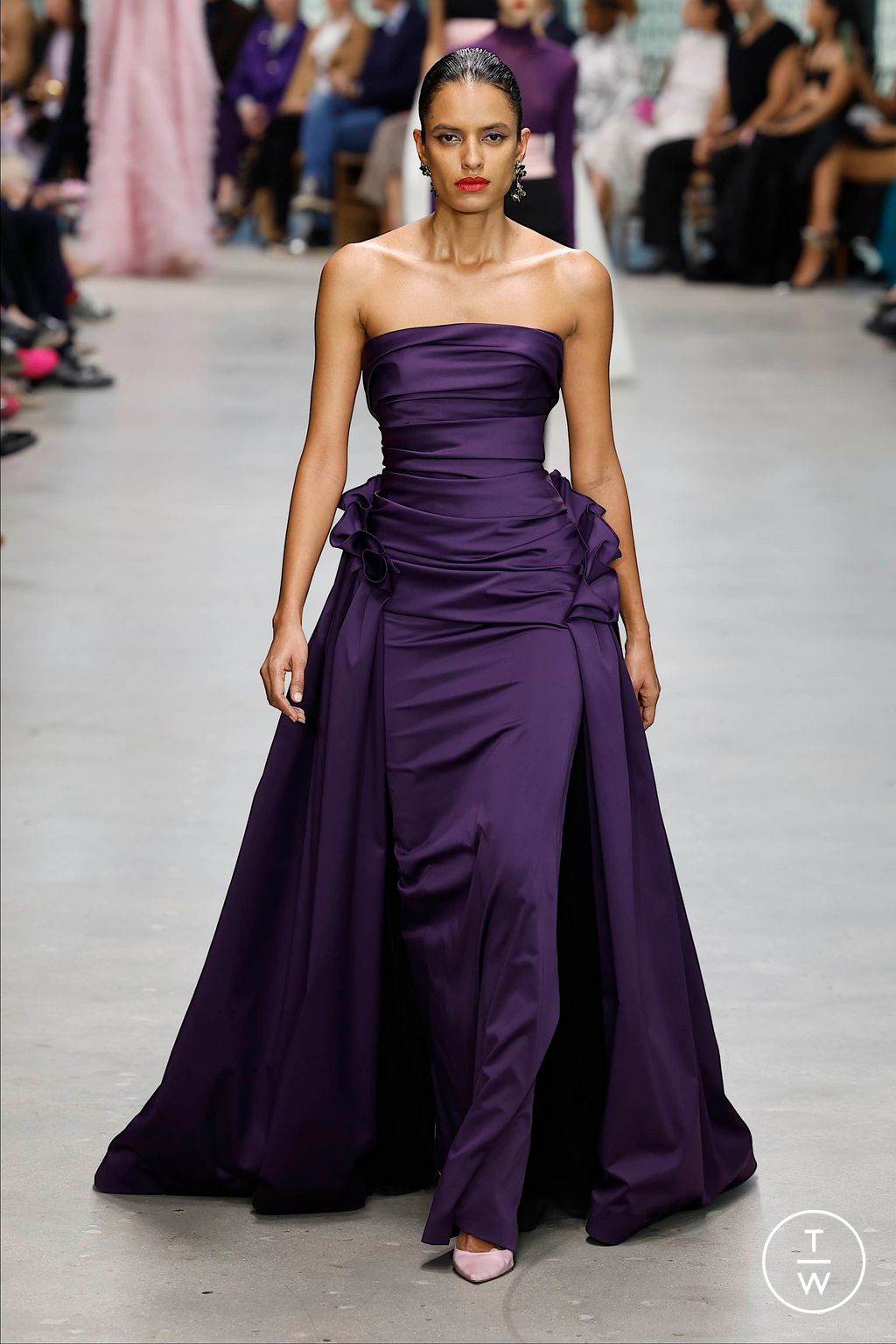 Fashion Week New York Fall/Winter 2024 look 34 de la collection Carolina Herrera womenswear